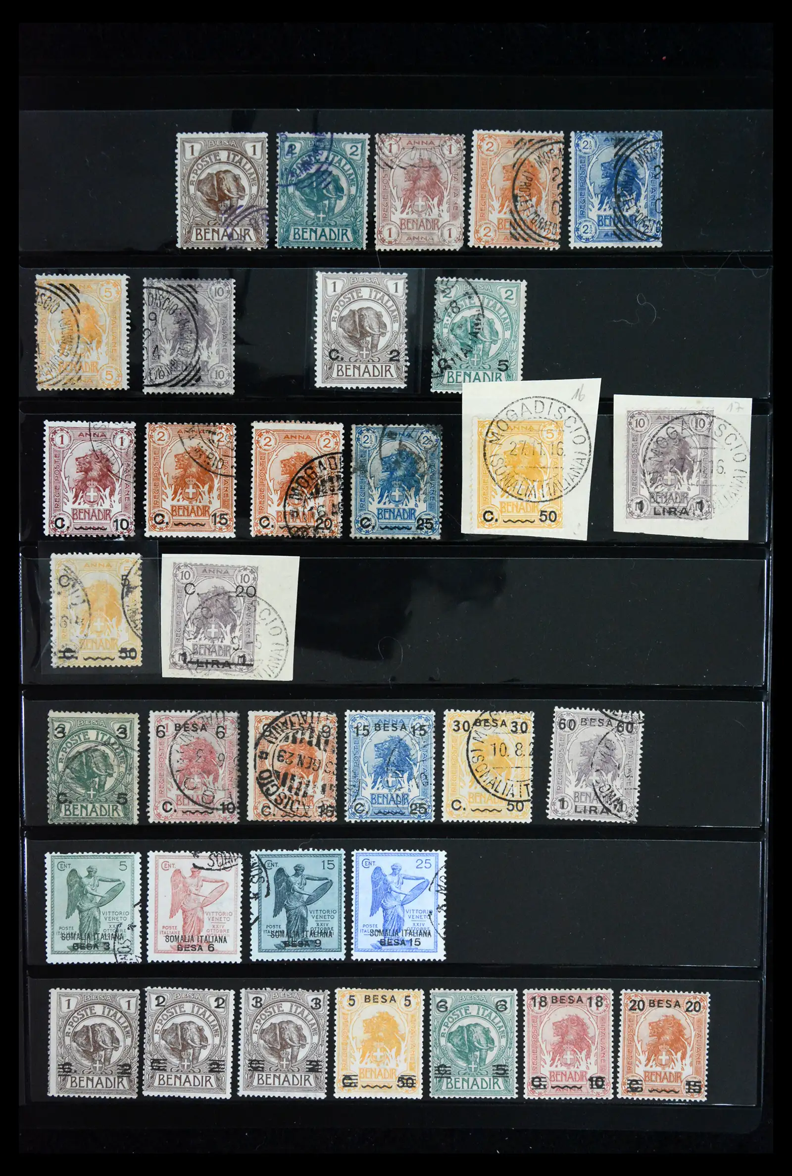 41885 0017 - Stamp collection 41885 Italian Colonies 1893-1941.