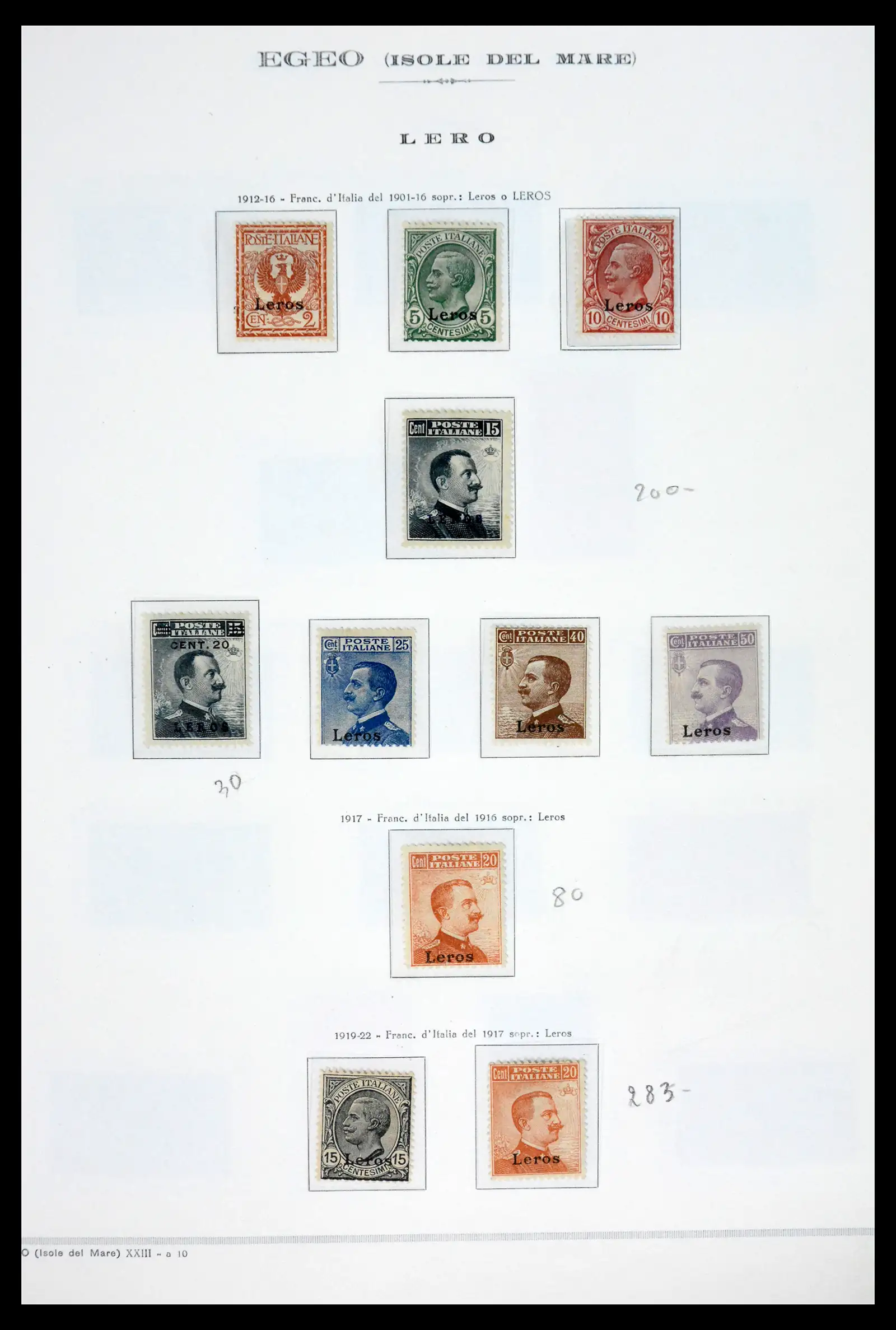 41885 0062 - Stamp collection 41885 Italian Colonies 1893-1941.