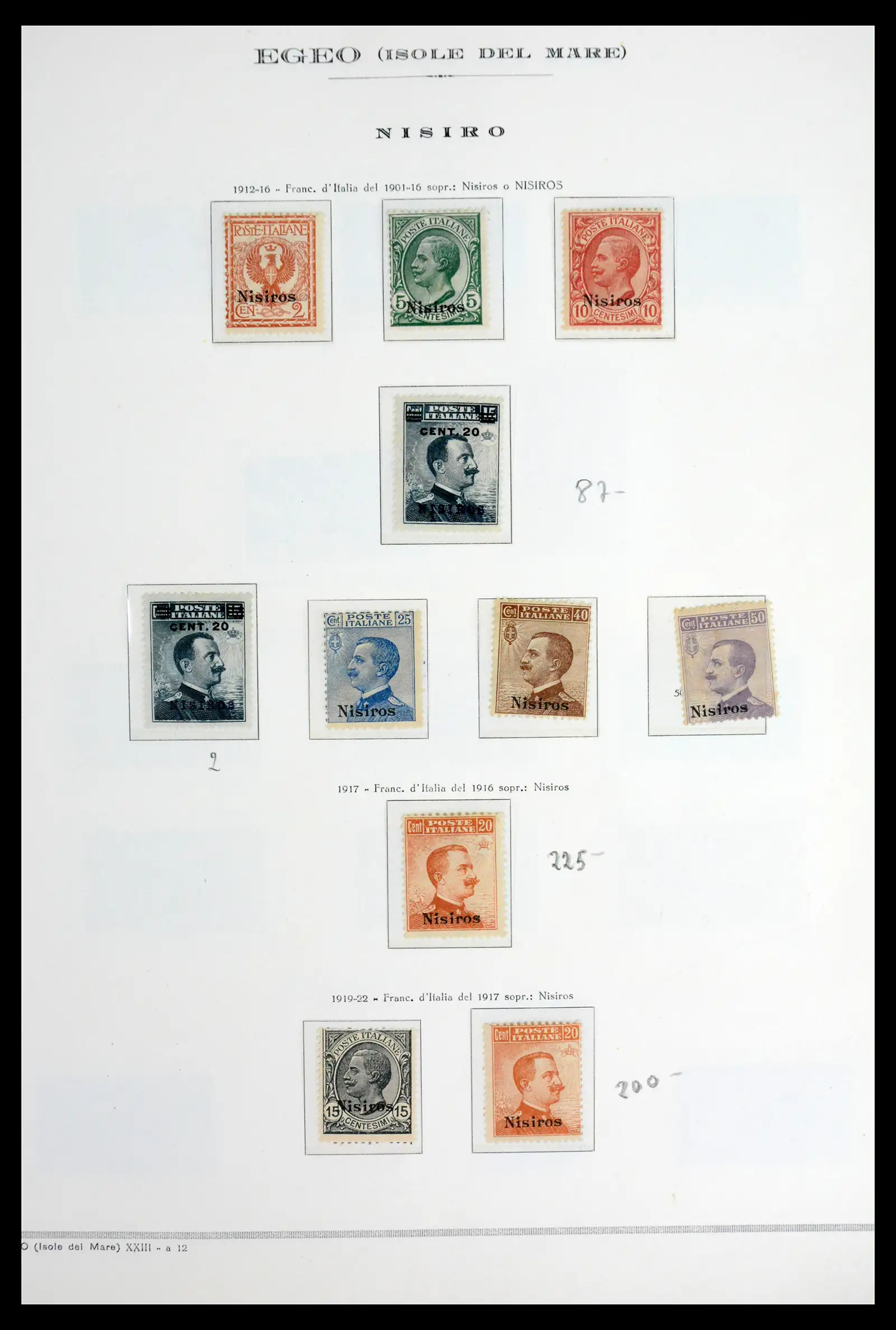 41885 0066 - Stamp collection 41885 Italian Colonies 1893-1941.
