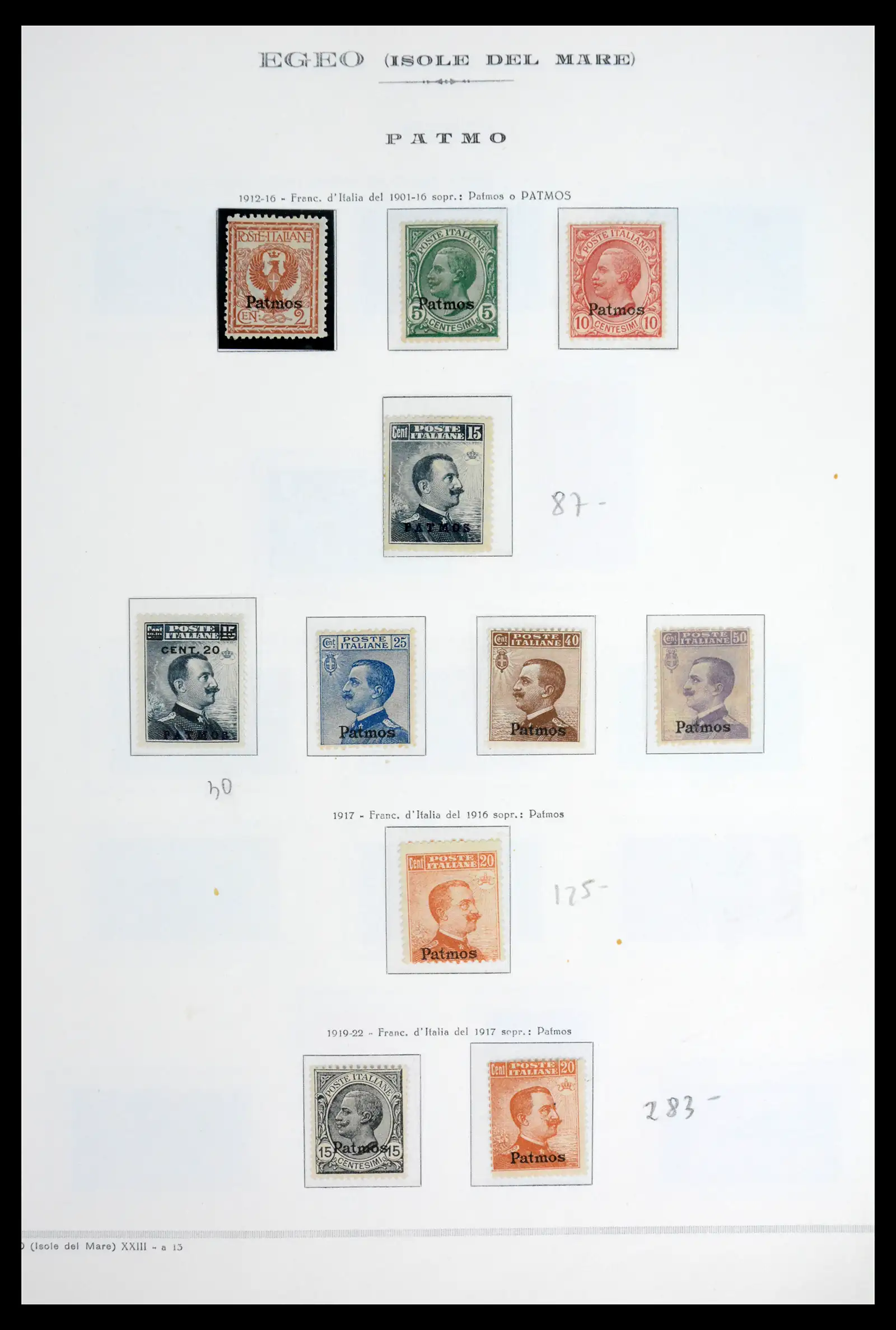 41885 0068 - Stamp collection 41885 Italian Colonies 1893-1941.