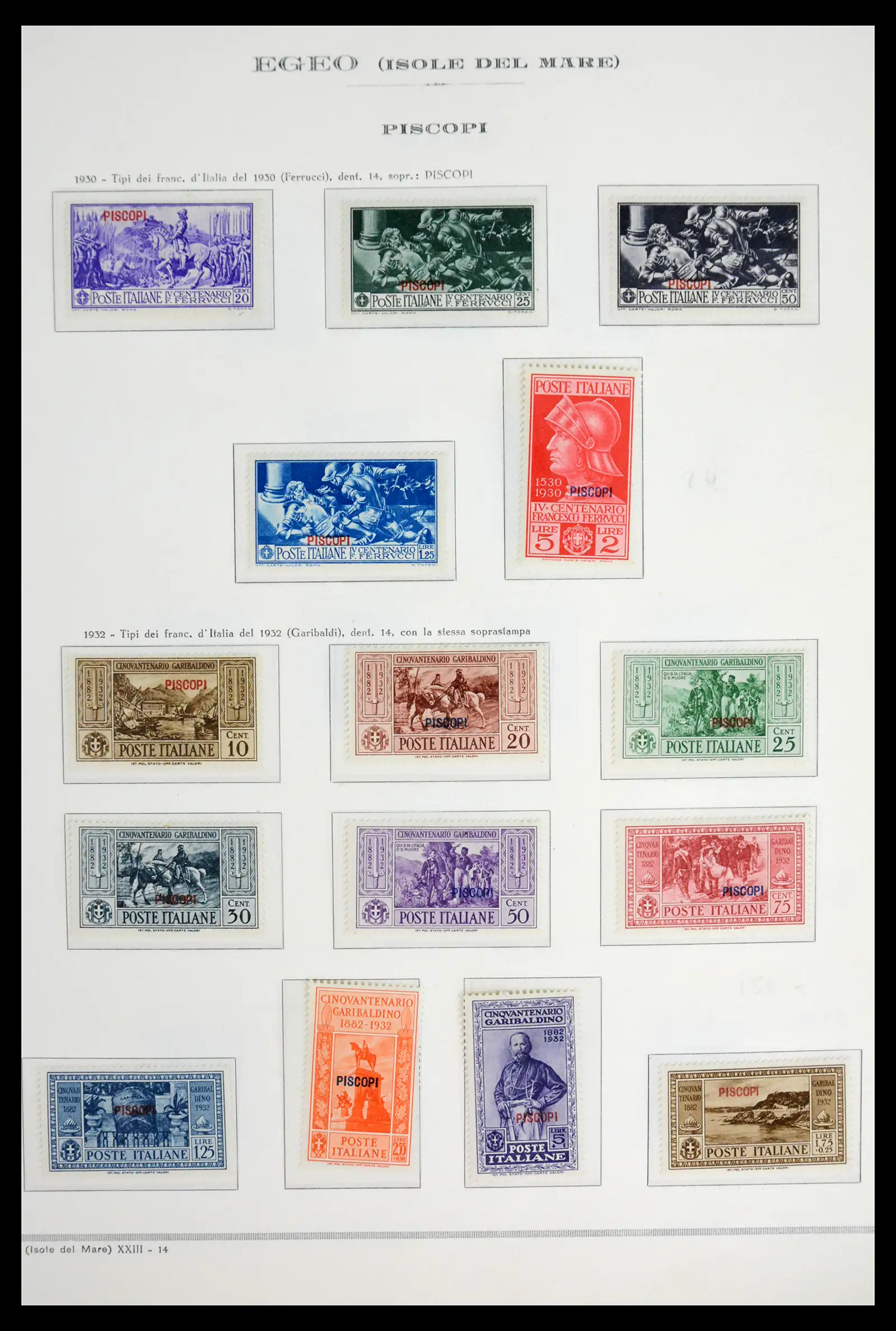 41885 0071 - Stamp collection 41885 Italian Colonies 1893-1941.
