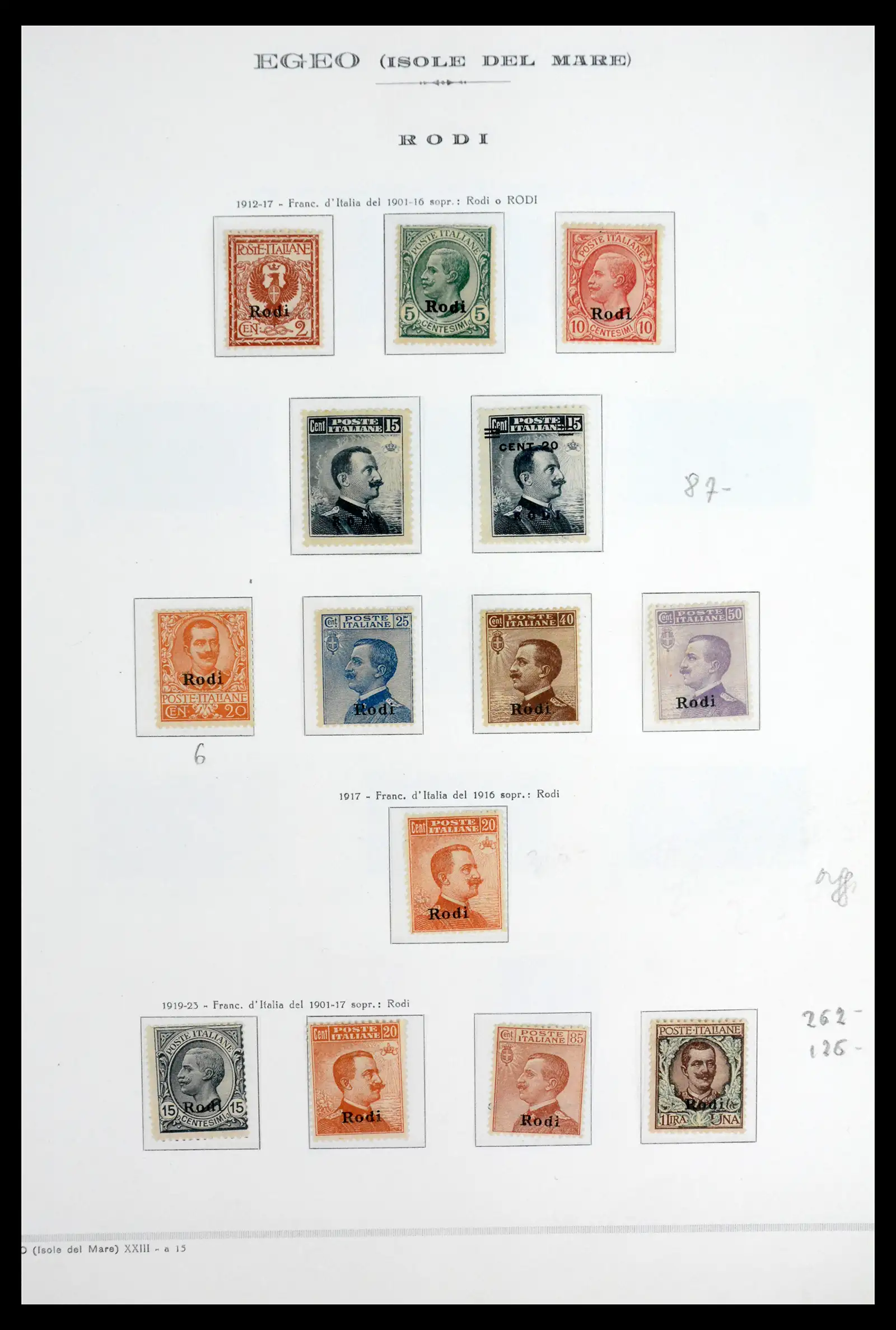 41885 0072 - Stamp collection 41885 Italian Colonies 1893-1941.