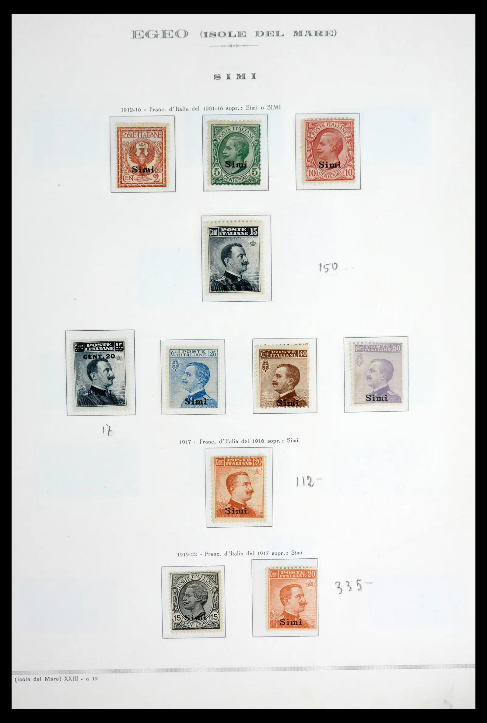 41885 0077 - Stamp collection 41885 Italian Colonies 1893-1941.