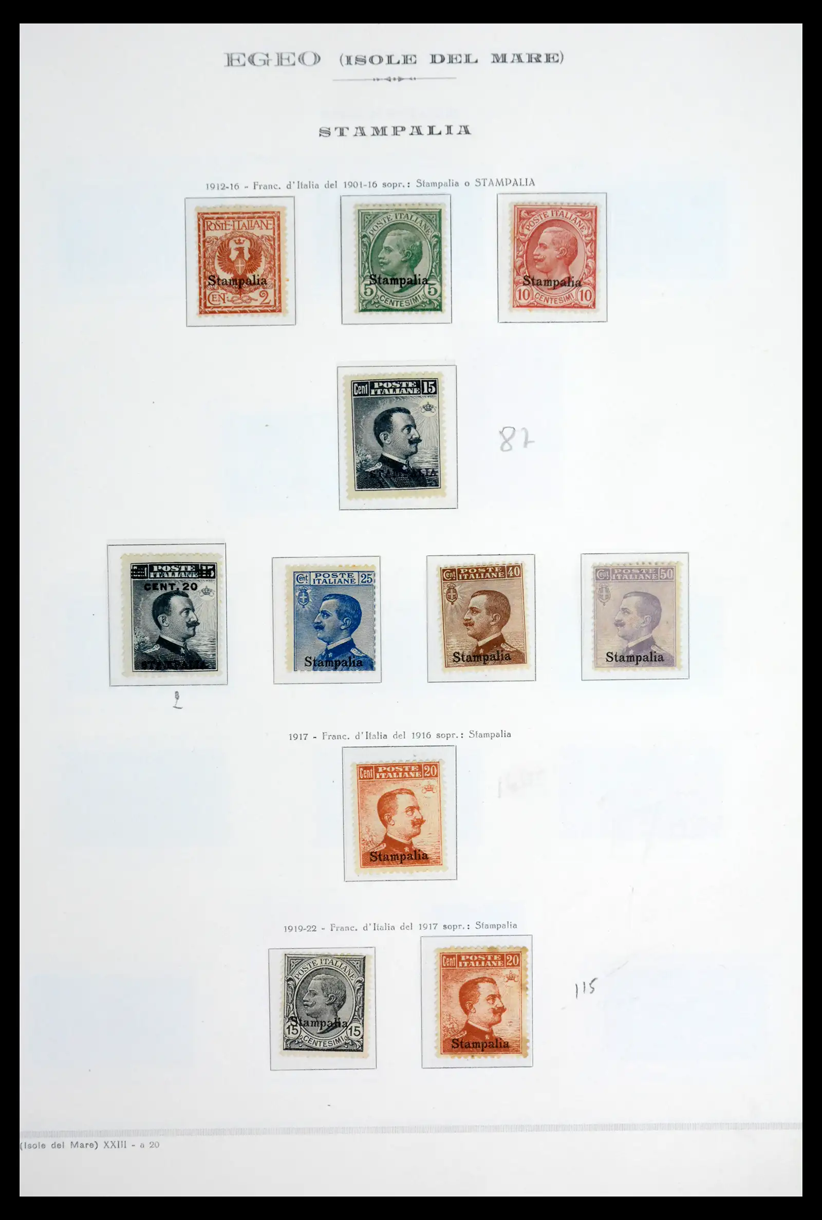 41885 0079 - Stamp collection 41885 Italian Colonies 1893-1941.