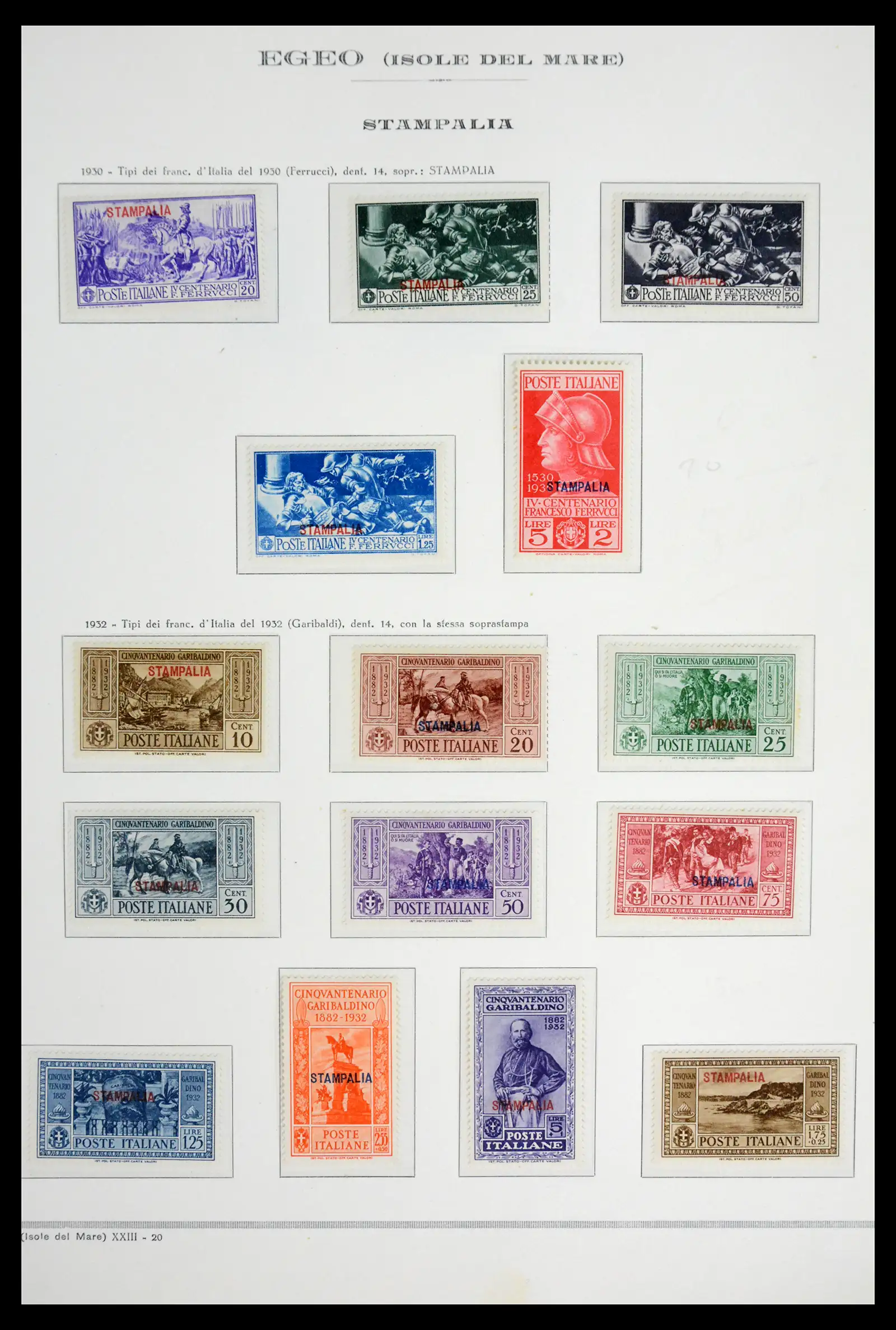 41885 0080 - Stamp collection 41885 Italian Colonies 1893-1941.