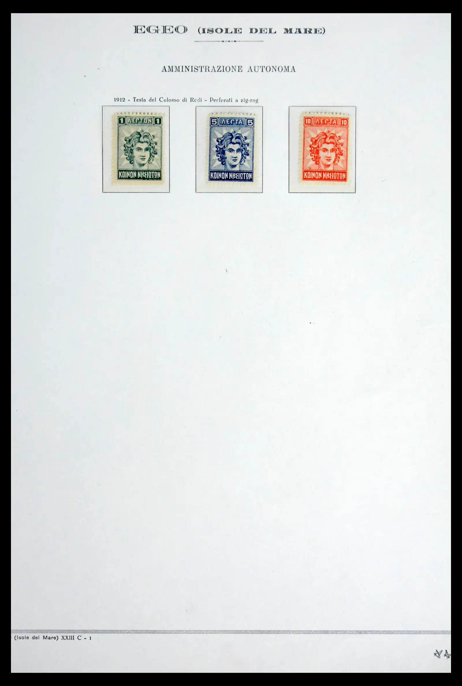 41885 0081 - Stamp collection 41885 Italian Colonies 1893-1941.