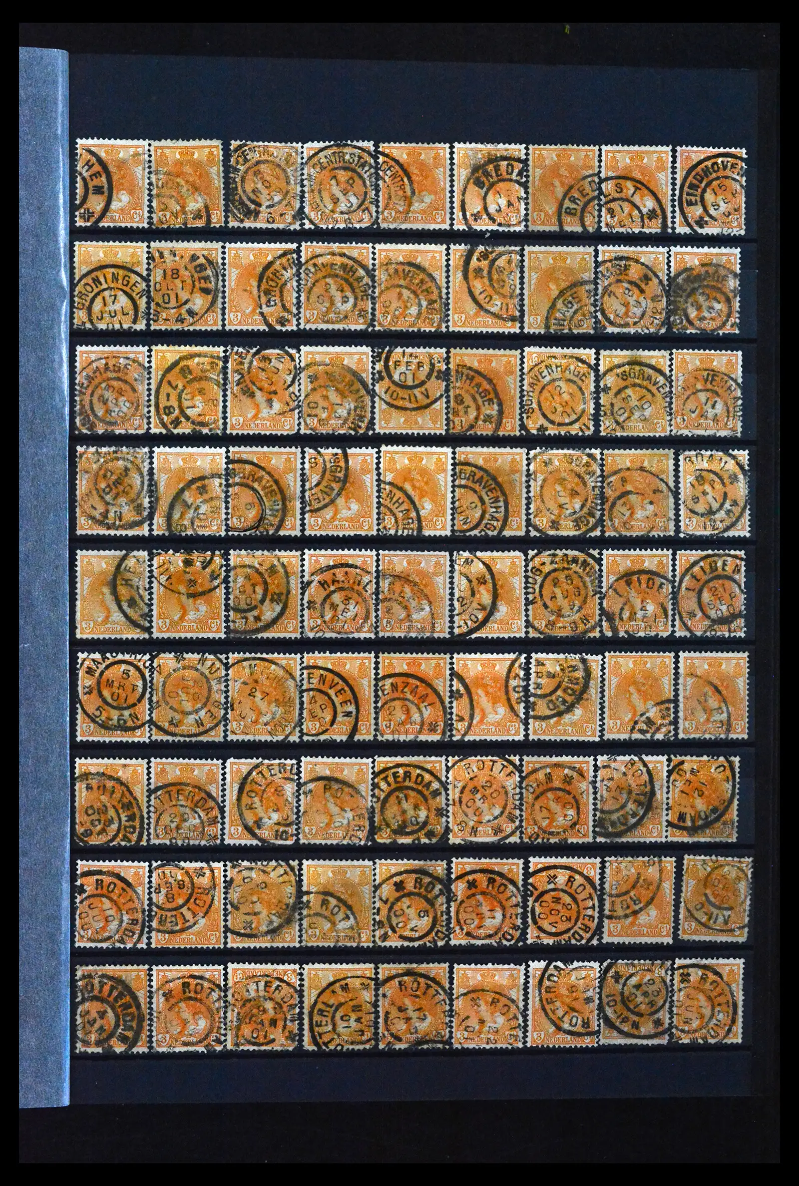 41899 0007 - Stamp collection 41899 Netherlands 'Bontkraag' emission 1899-1921.