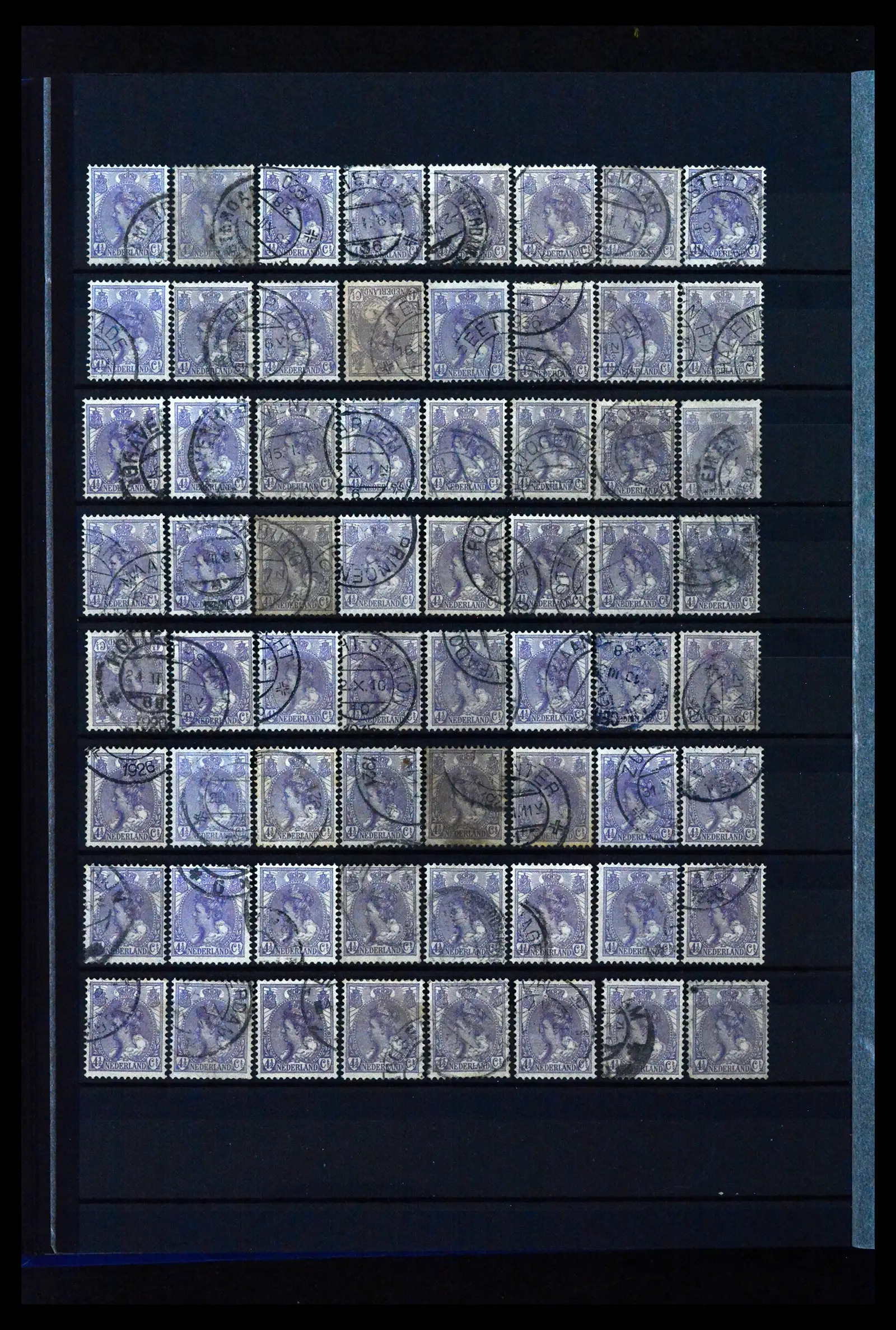 41899 0016 - Stamp collection 41899 Netherlands 'Bontkraag' emission 1899-1921.