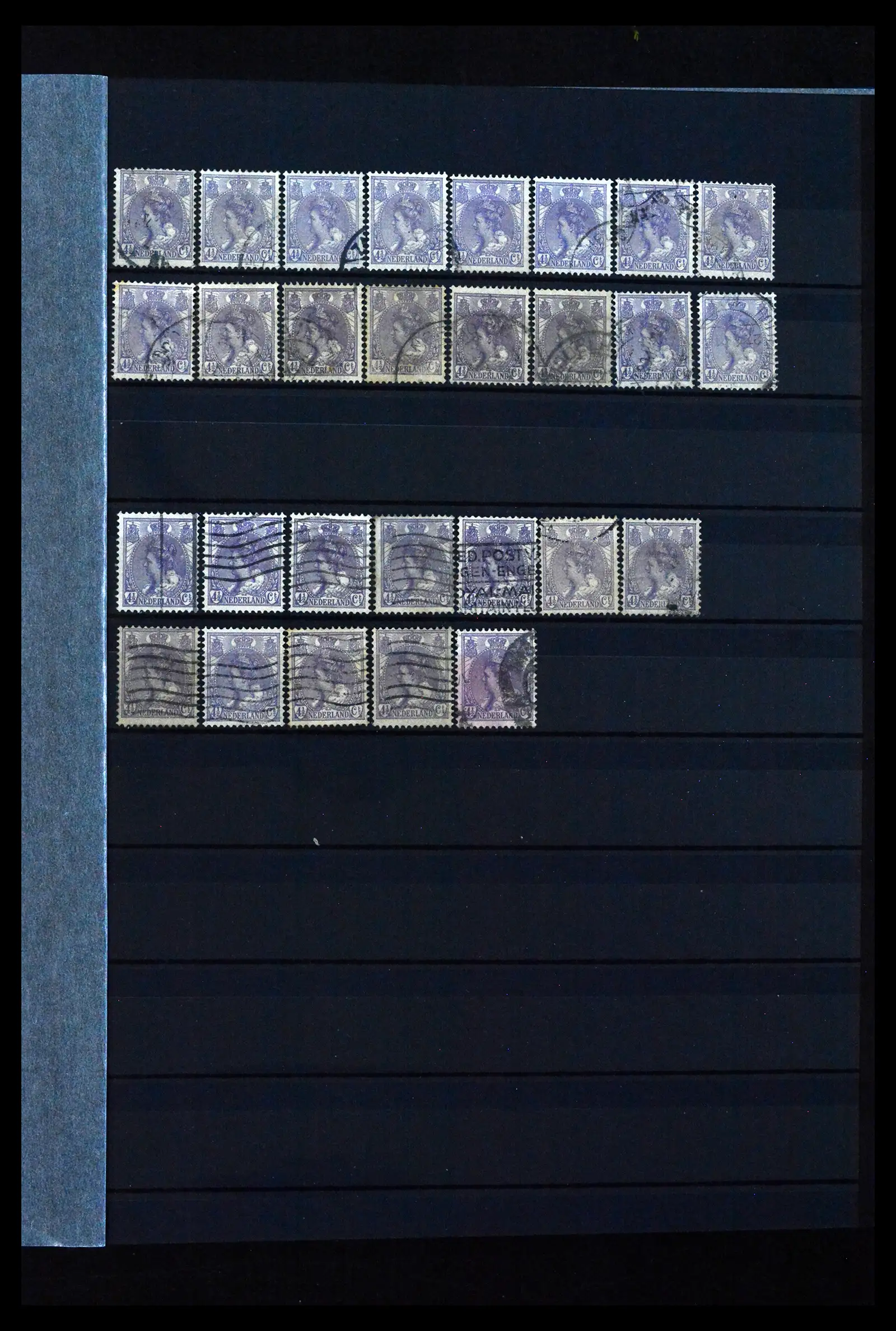 41899 0017 - Stamp collection 41899 Netherlands 'Bontkraag' emission 1899-1921.