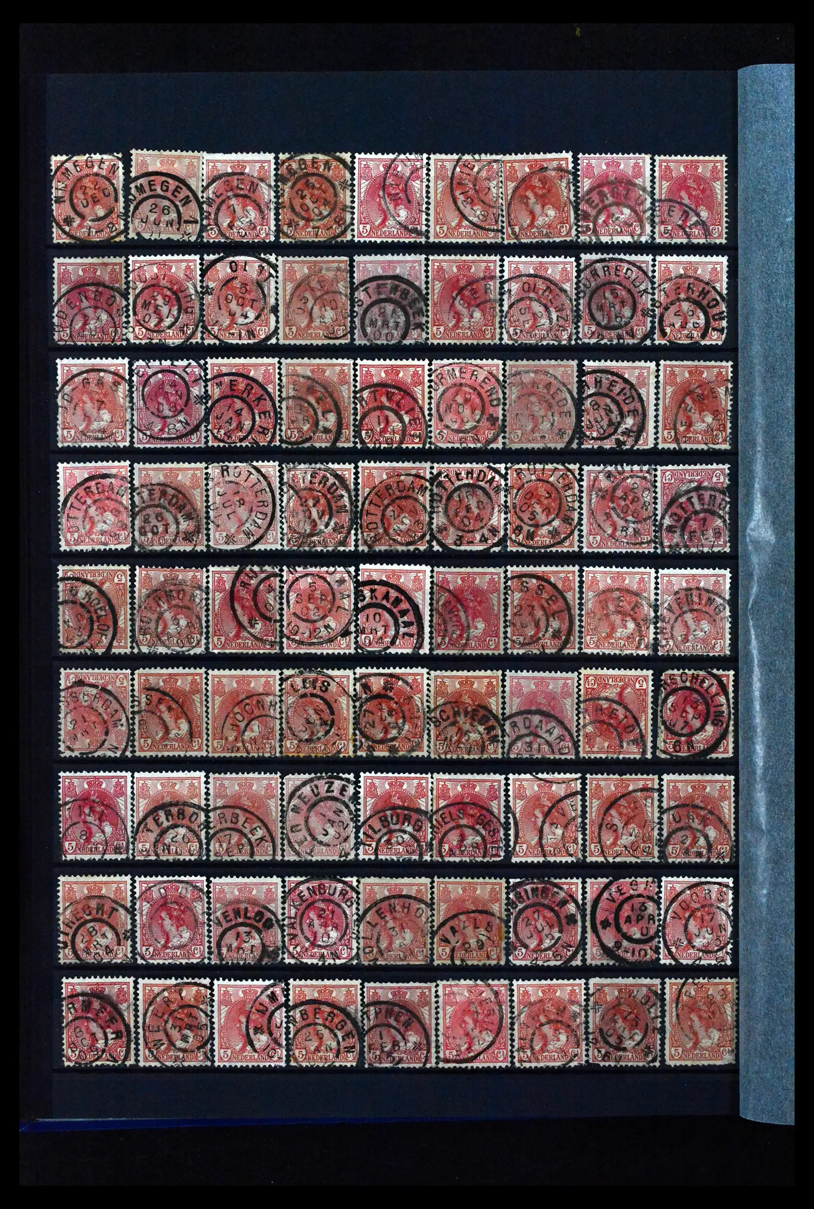 41899 0020 - Stamp collection 41899 Netherlands 'Bontkraag' emission 1899-1921.