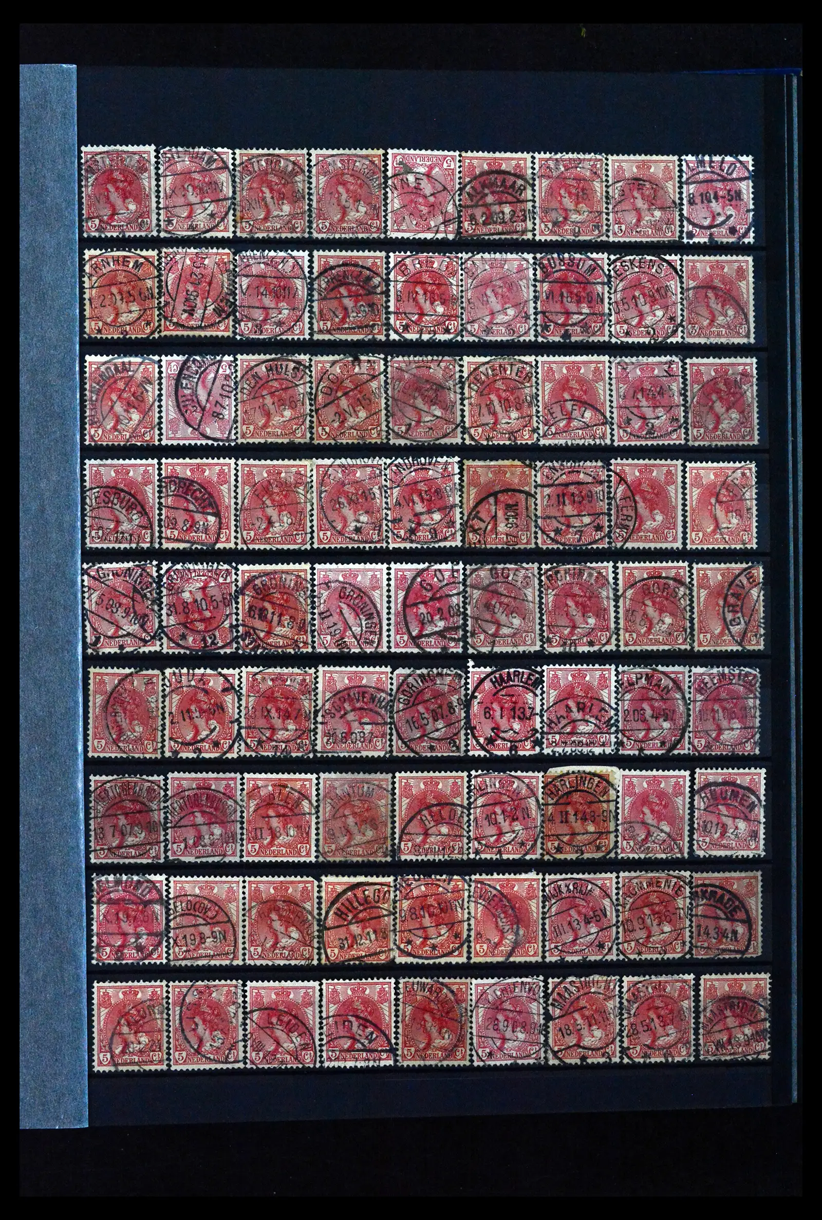 41899 0021 - Stamp collection 41899 Netherlands 'Bontkraag' emission 1899-1921.