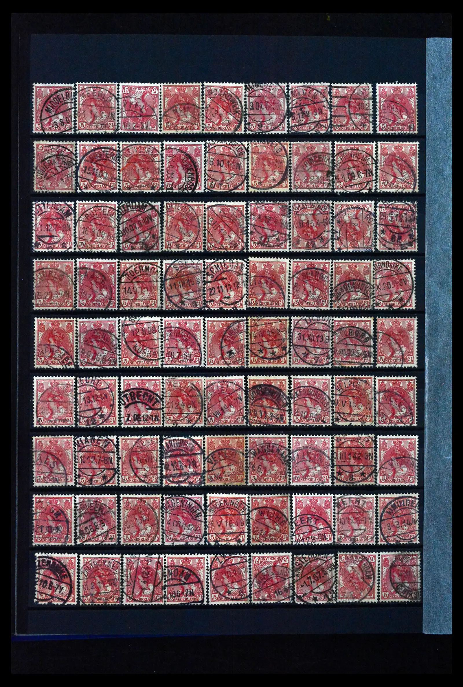 41899 0022 - Stamp collection 41899 Netherlands 'Bontkraag' emission 1899-1921.