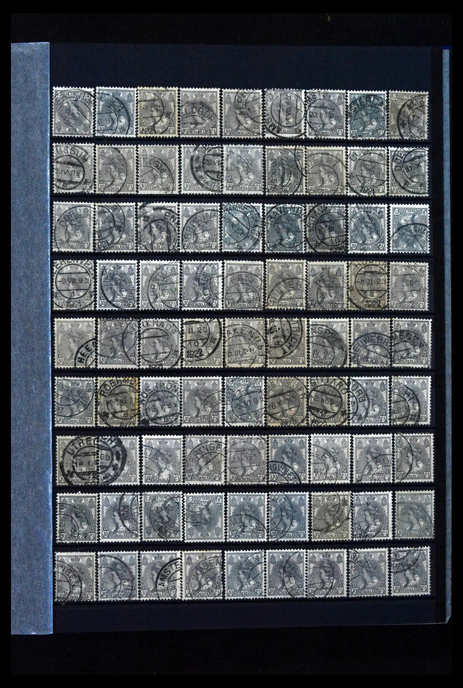 41899 0029 - Stamp collection 41899 Netherlands 'Bontkraag' emission 1899-1921.