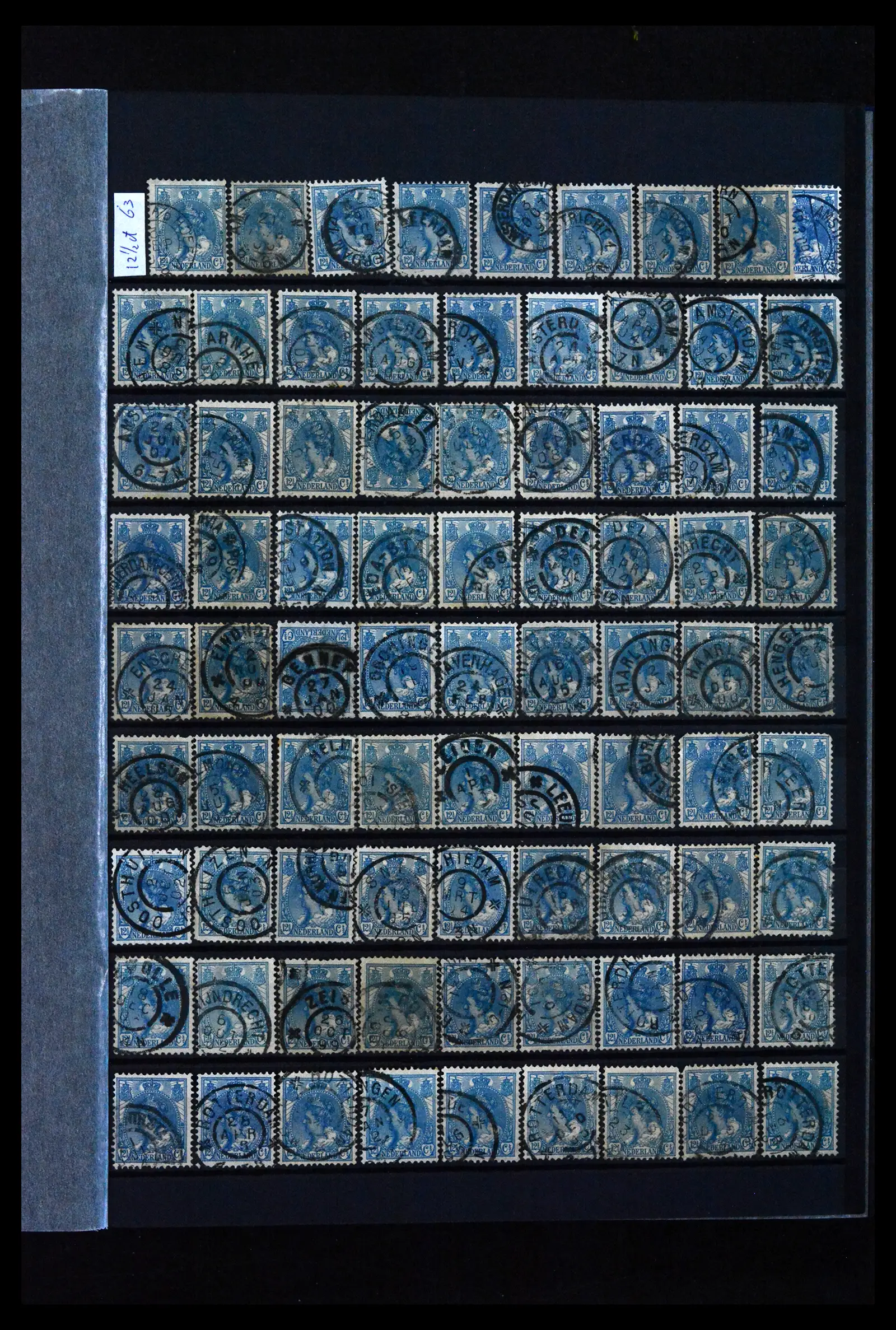 41899 0031 - Stamp collection 41899 Netherlands 'Bontkraag' emission 1899-1921.