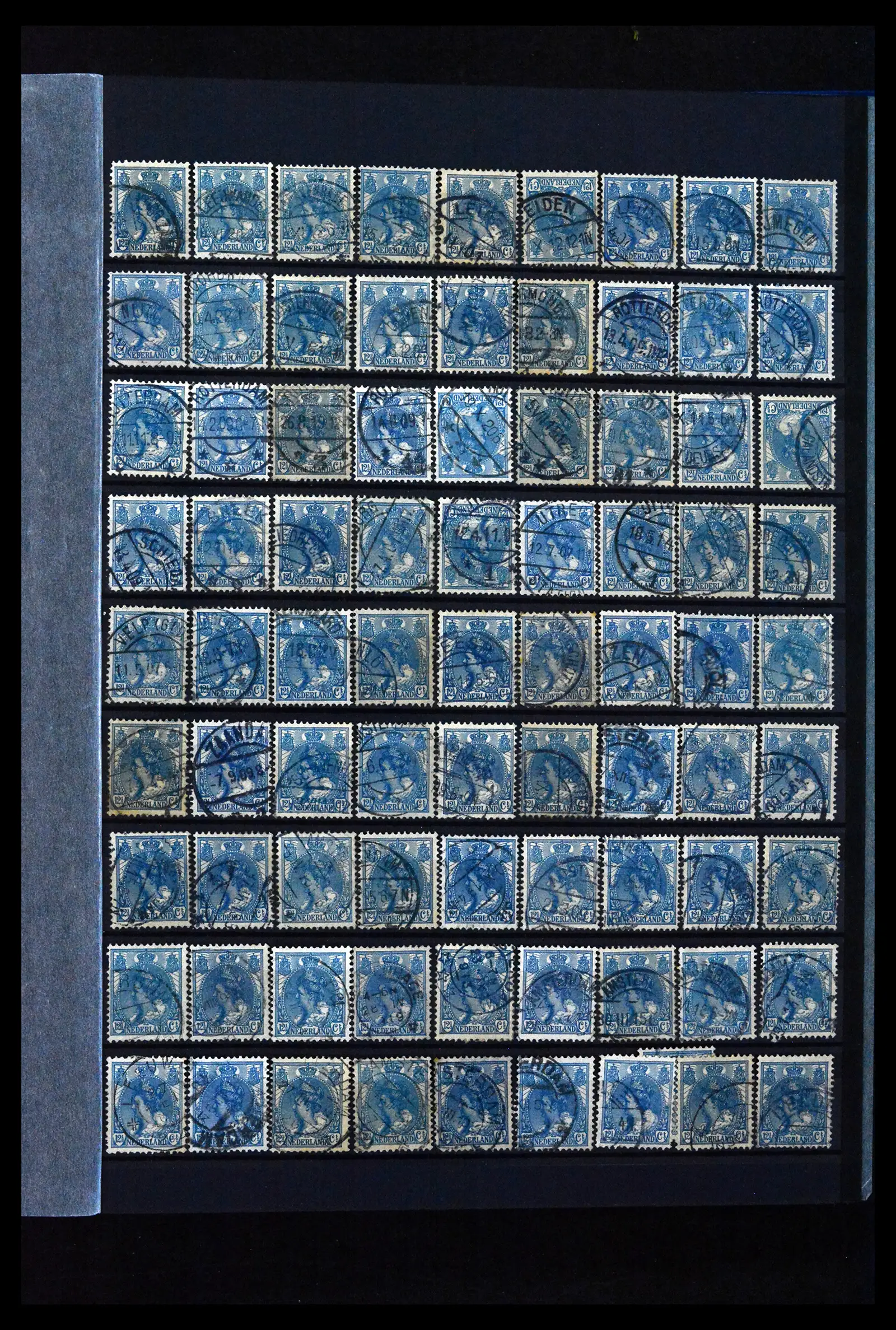 41899 0033 - Stamp collection 41899 Netherlands 'Bontkraag' emission 1899-1921.