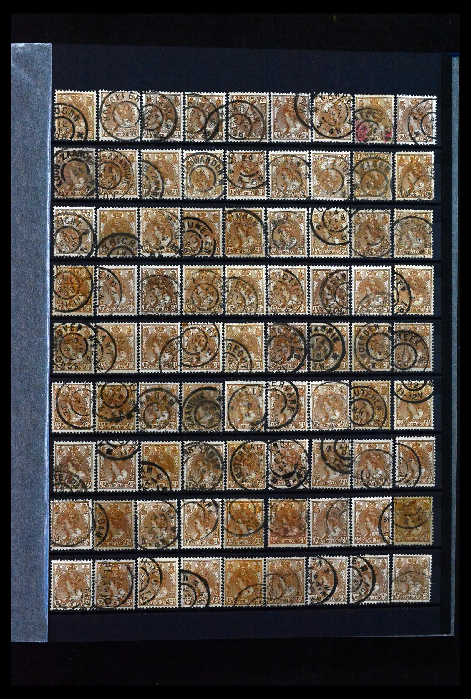 41899 0035 - Stamp collection 41899 Netherlands 'Bontkraag' emission 1899-1921.