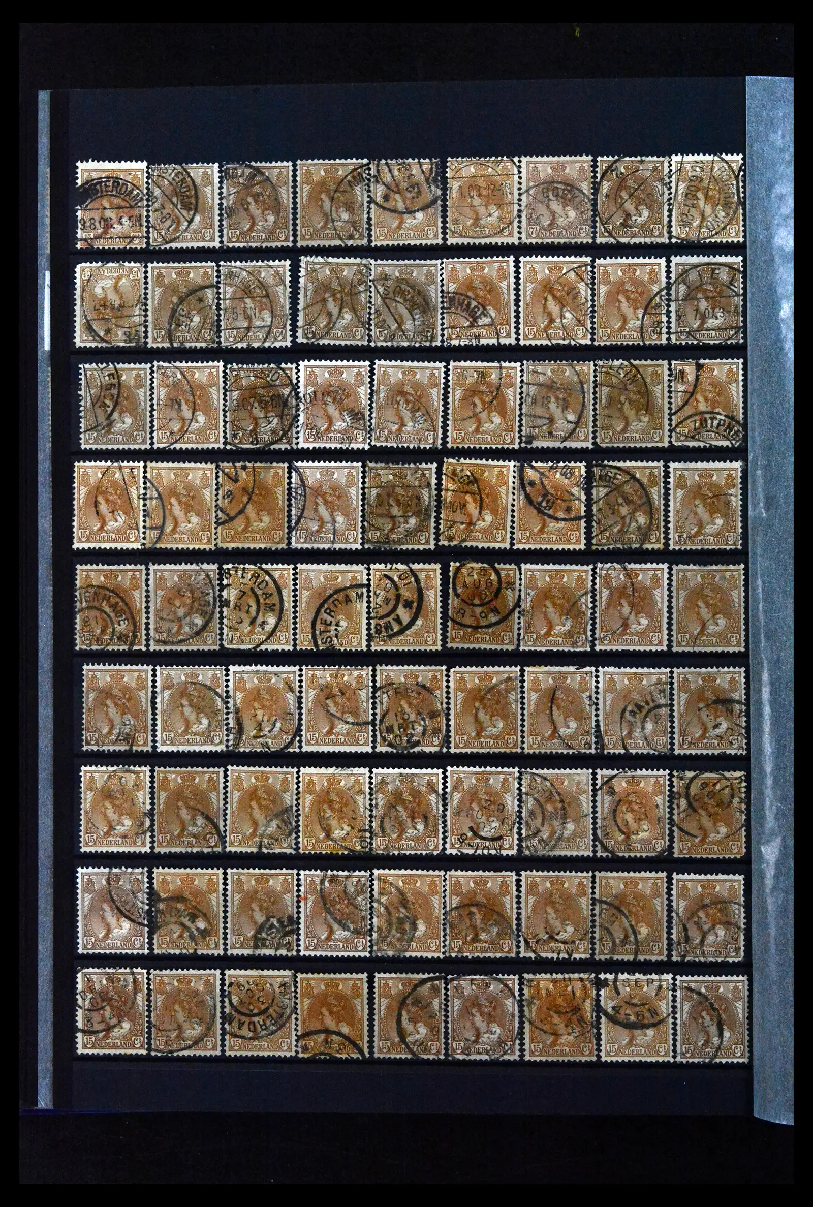 41899 0036 - Stamp collection 41899 Netherlands 'Bontkraag' emission 1899-1921.