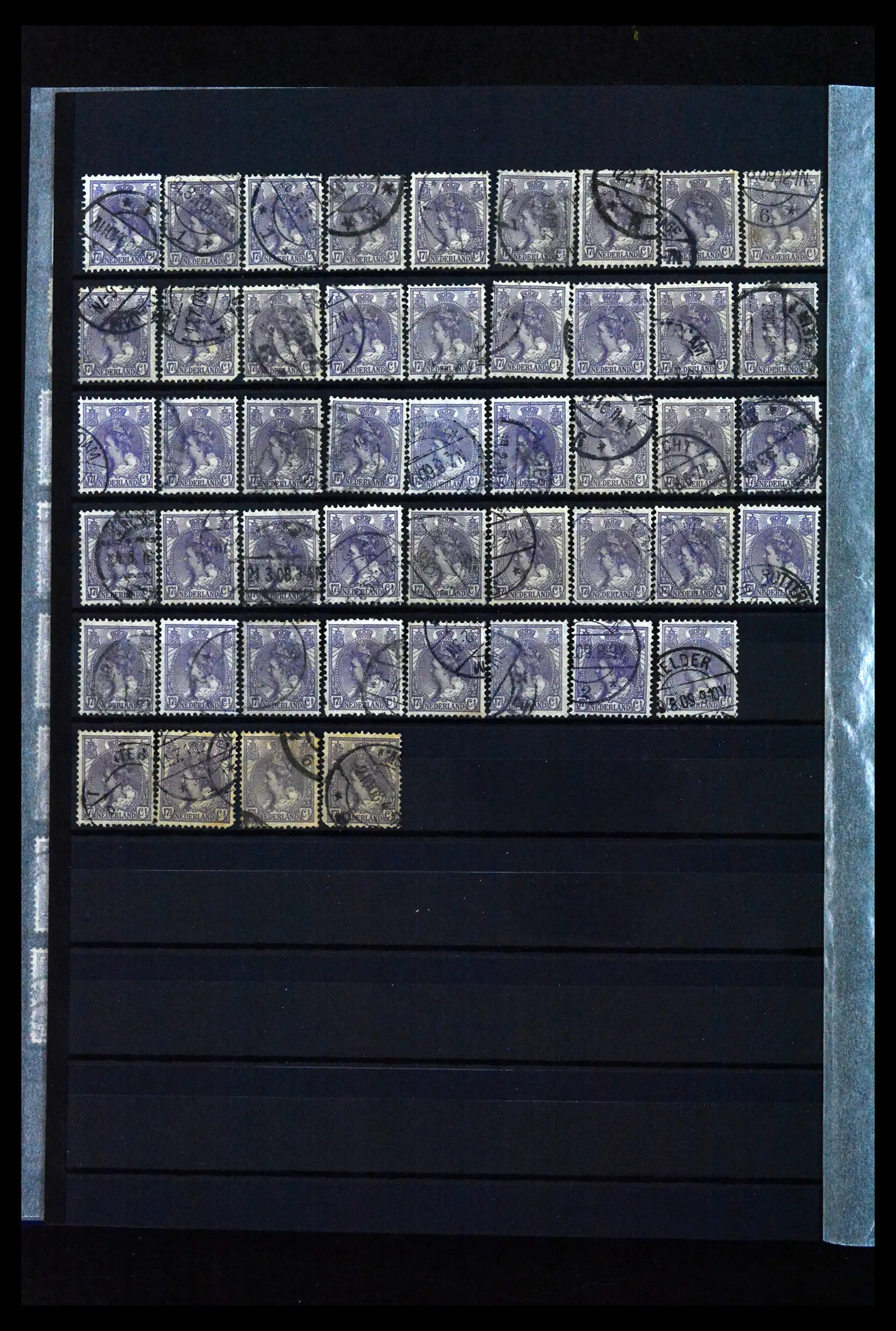 41899 0042 - Stamp collection 41899 Netherlands 'Bontkraag' emission 1899-1921.