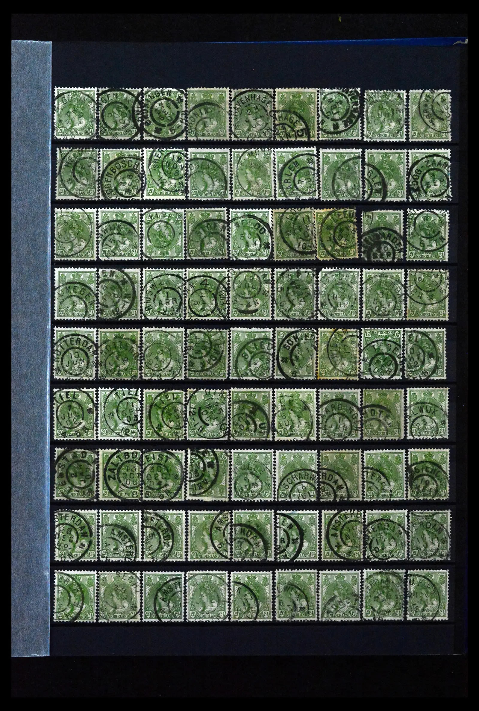 41899 0047 - Stamp collection 41899 Netherlands 'Bontkraag' emission 1899-1921.