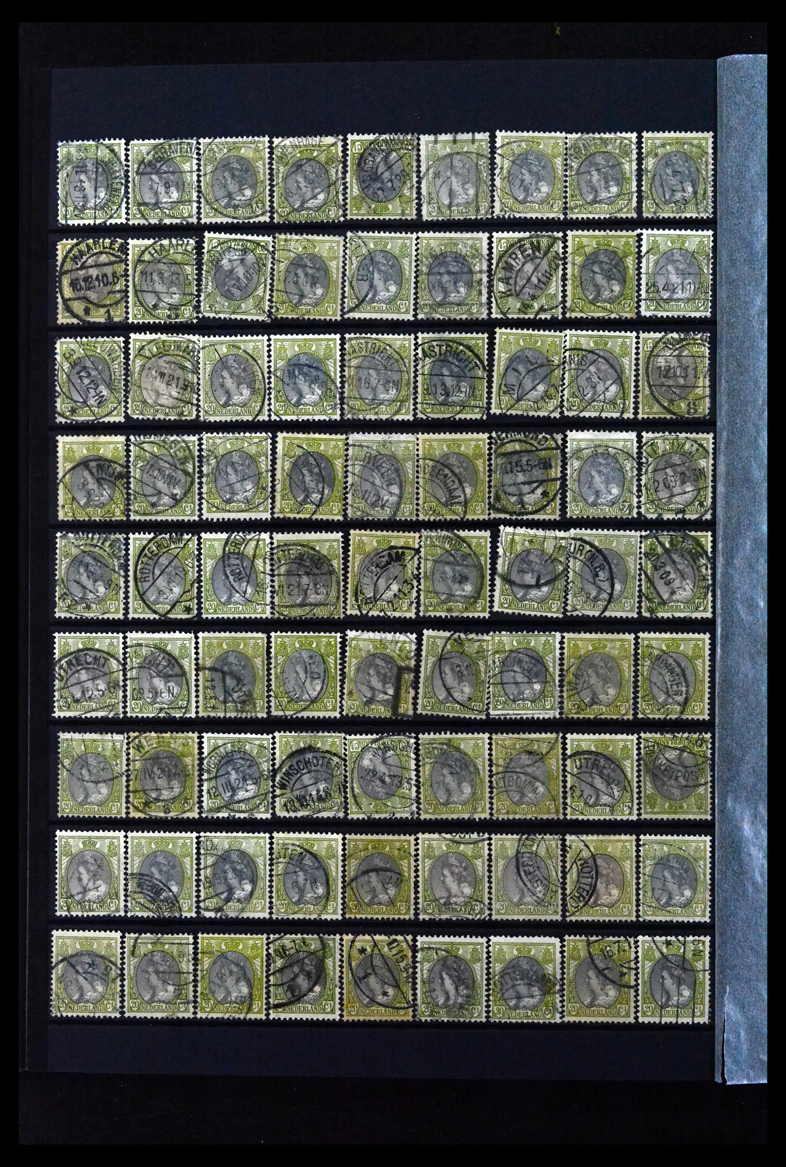 41899 0050 - Stamp collection 41899 Netherlands 'Bontkraag' emission 1899-1921.
