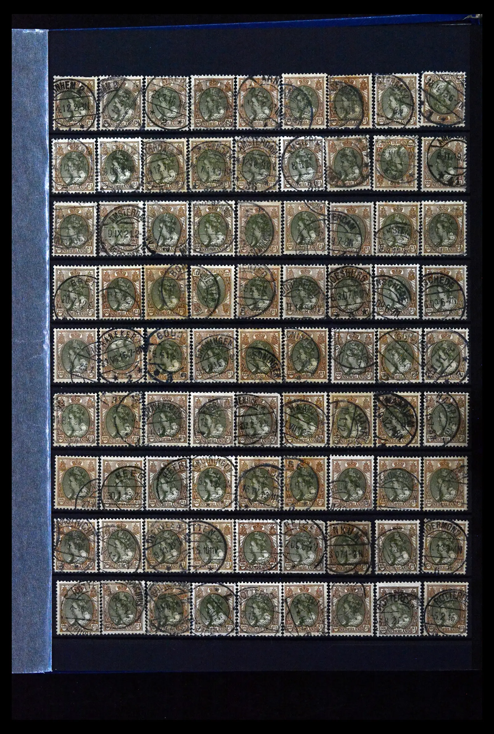41899 0053 - Stamp collection 41899 Netherlands 'Bontkraag' emission 1899-1921.