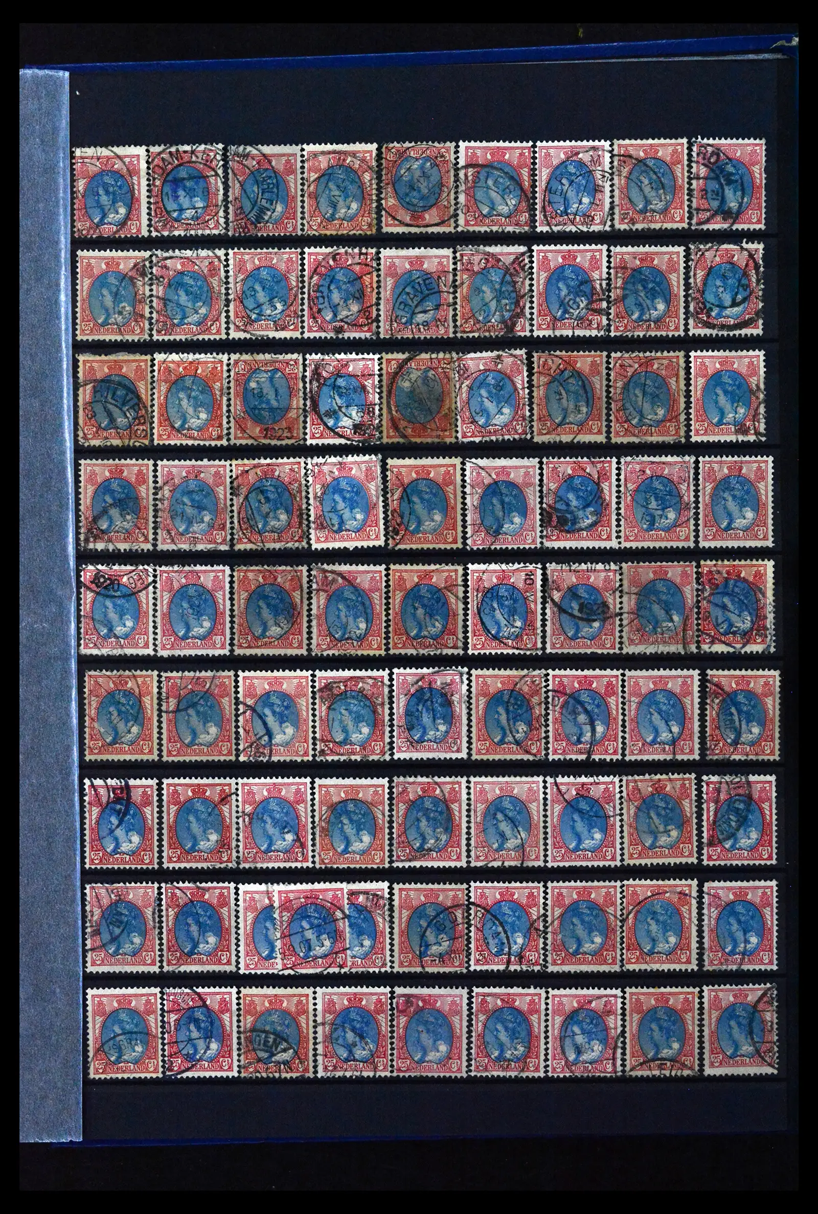 41899 0057 - Stamp collection 41899 Netherlands 'Bontkraag' emission 1899-1921.