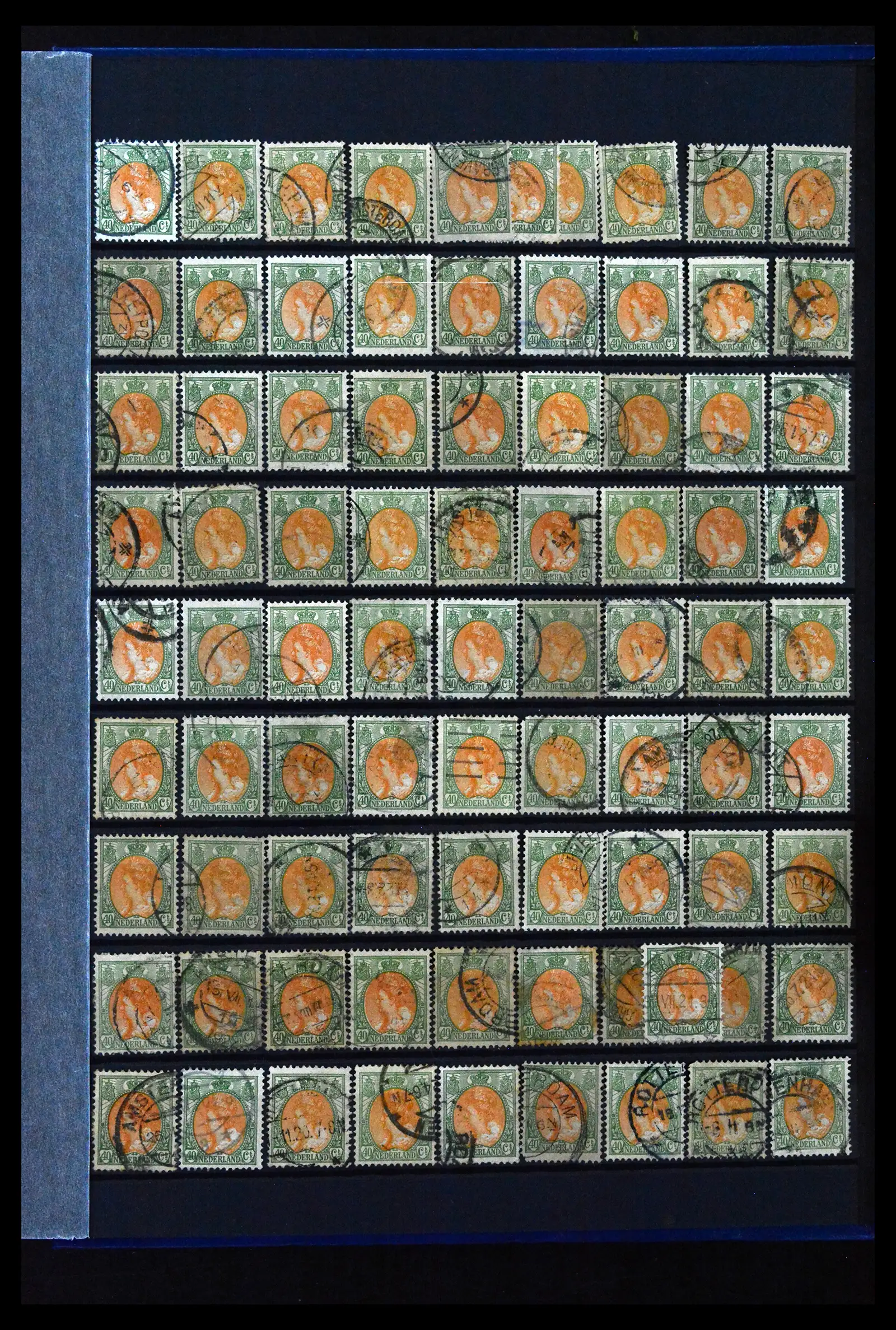 41899 0063 - Stamp collection 41899 Netherlands 'Bontkraag' emission 1899-1921.