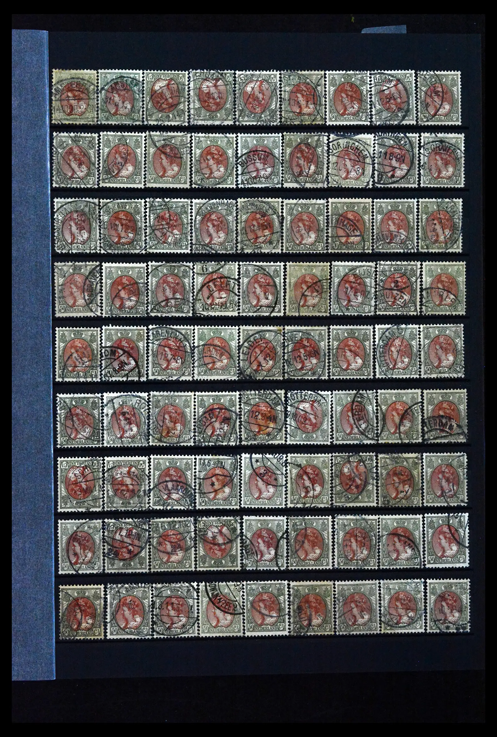41899 0066 - Stamp collection 41899 Netherlands 'Bontkraag' emission 1899-1921.