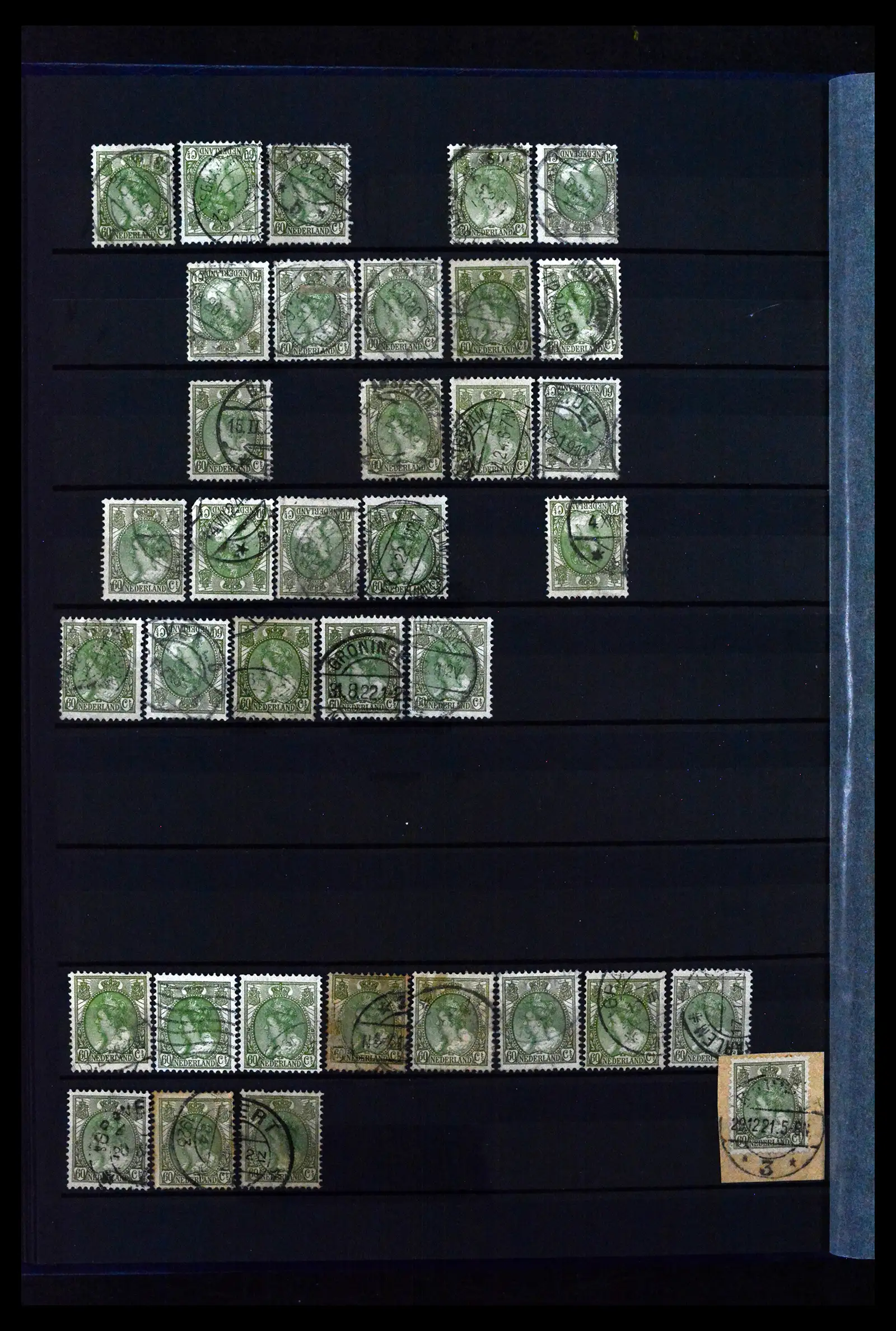 41899 0071 - Stamp collection 41899 Netherlands 'Bontkraag' emission 1899-1921.