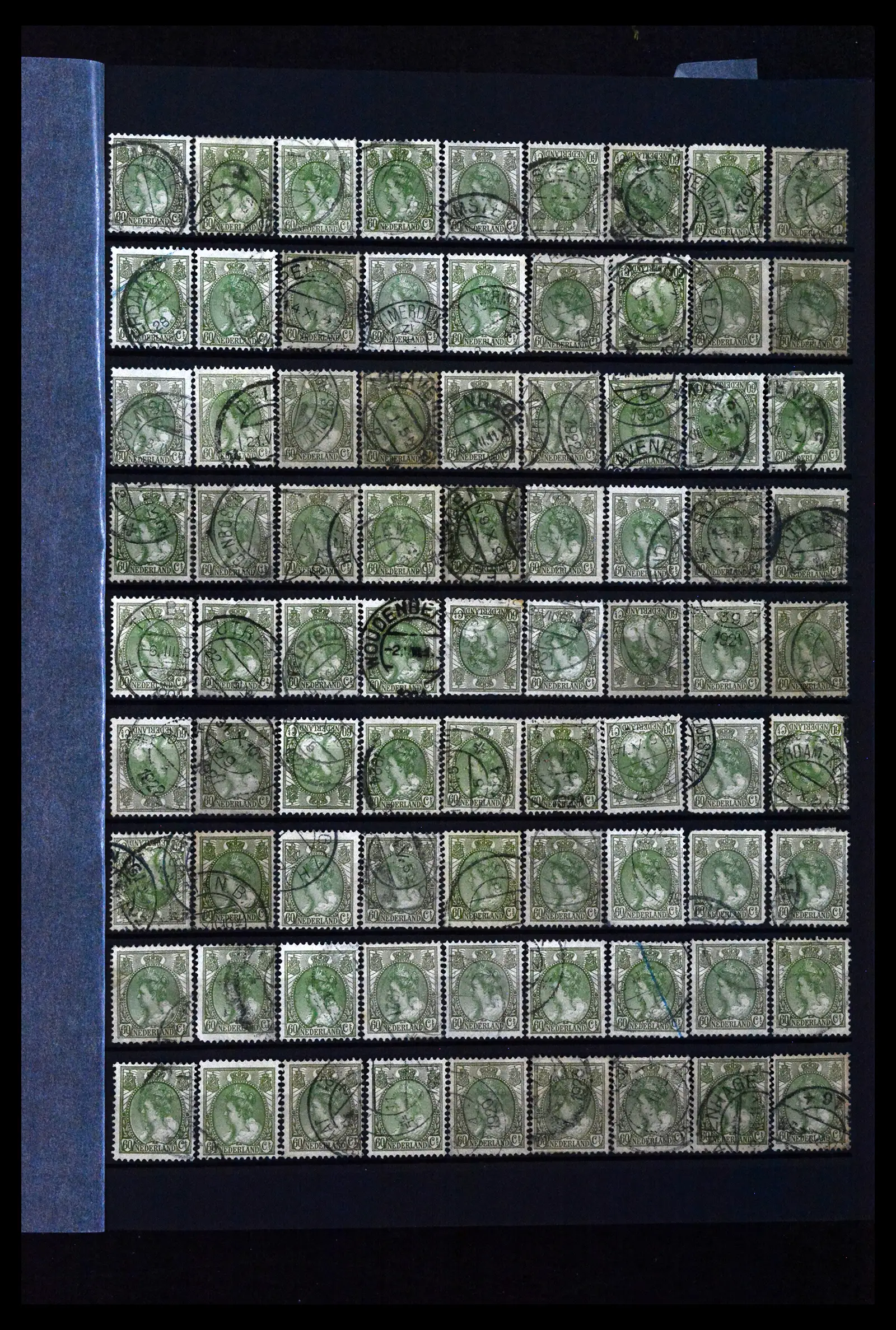 41899 0072 - Stamp collection 41899 Netherlands 'Bontkraag' emission 1899-1921.
