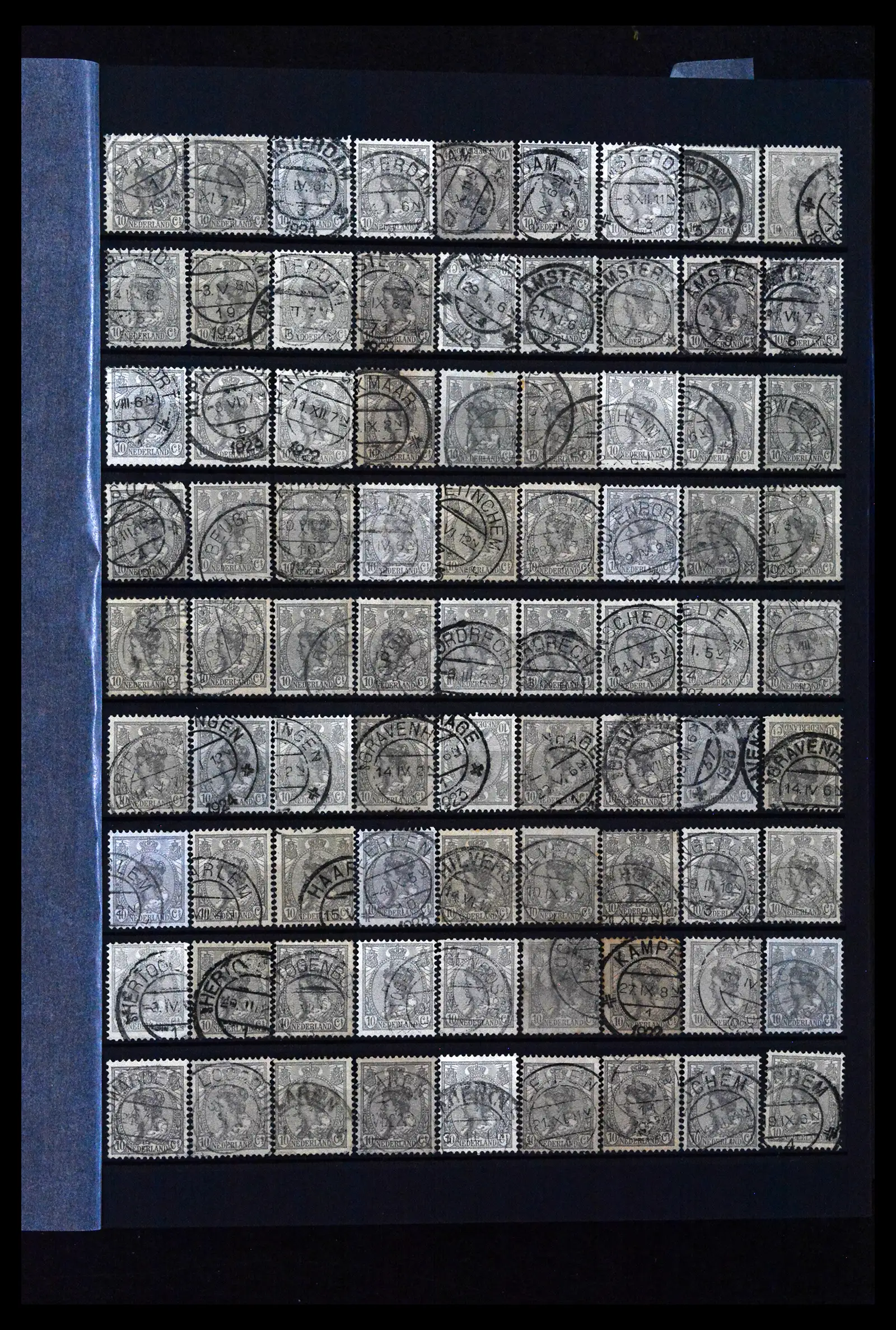 41899 0074 - Stamp collection 41899 Netherlands 'Bontkraag' emission 1899-1921.