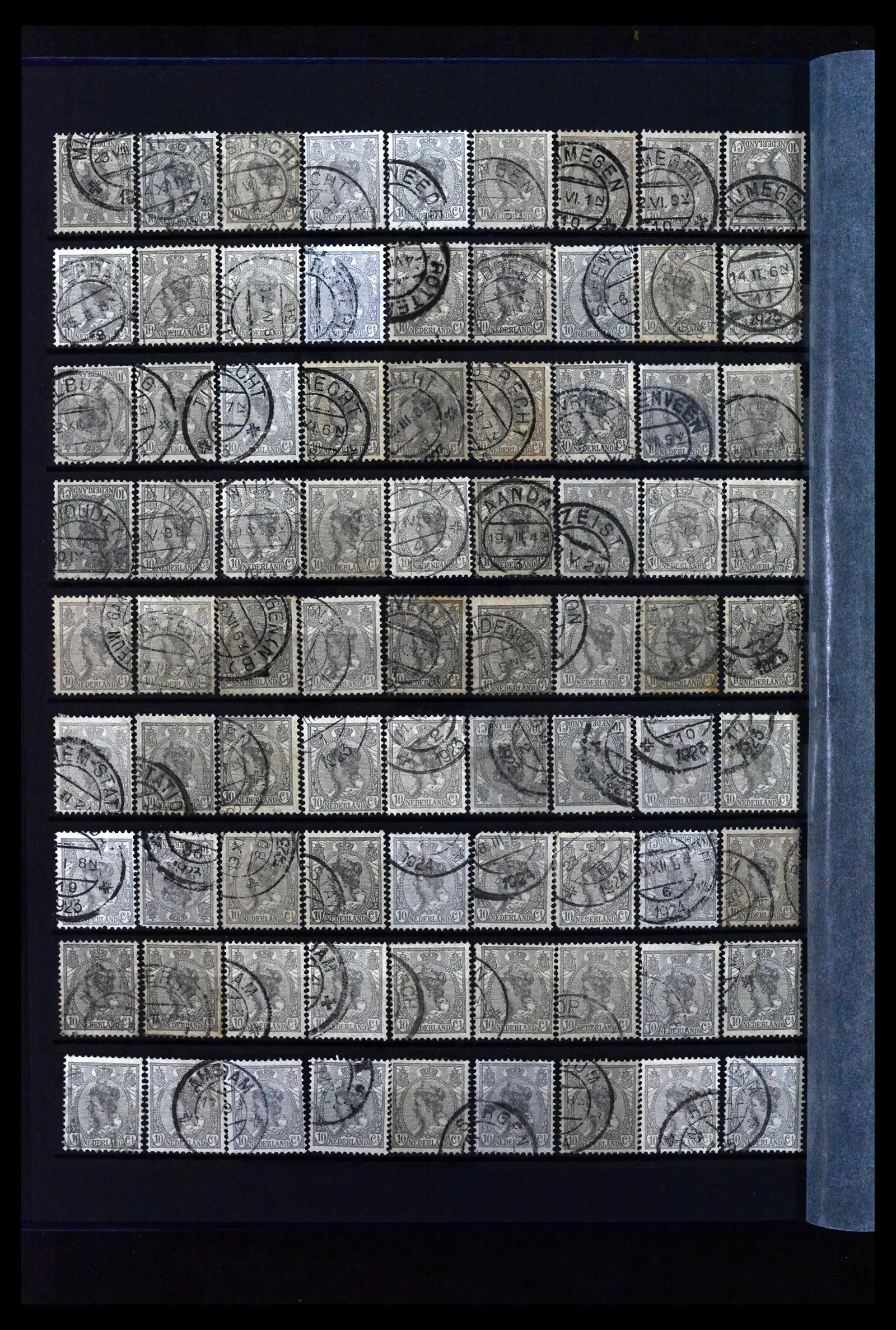41899 0075 - Stamp collection 41899 Netherlands 'Bontkraag' emission 1899-1921.