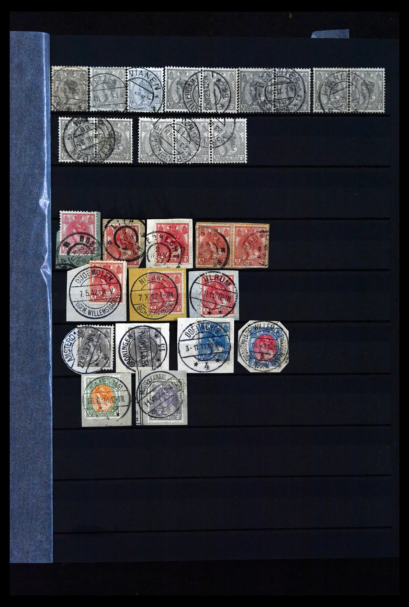 41899 0076 - Stamp collection 41899 Netherlands 'Bontkraag' emission 1899-1921.
