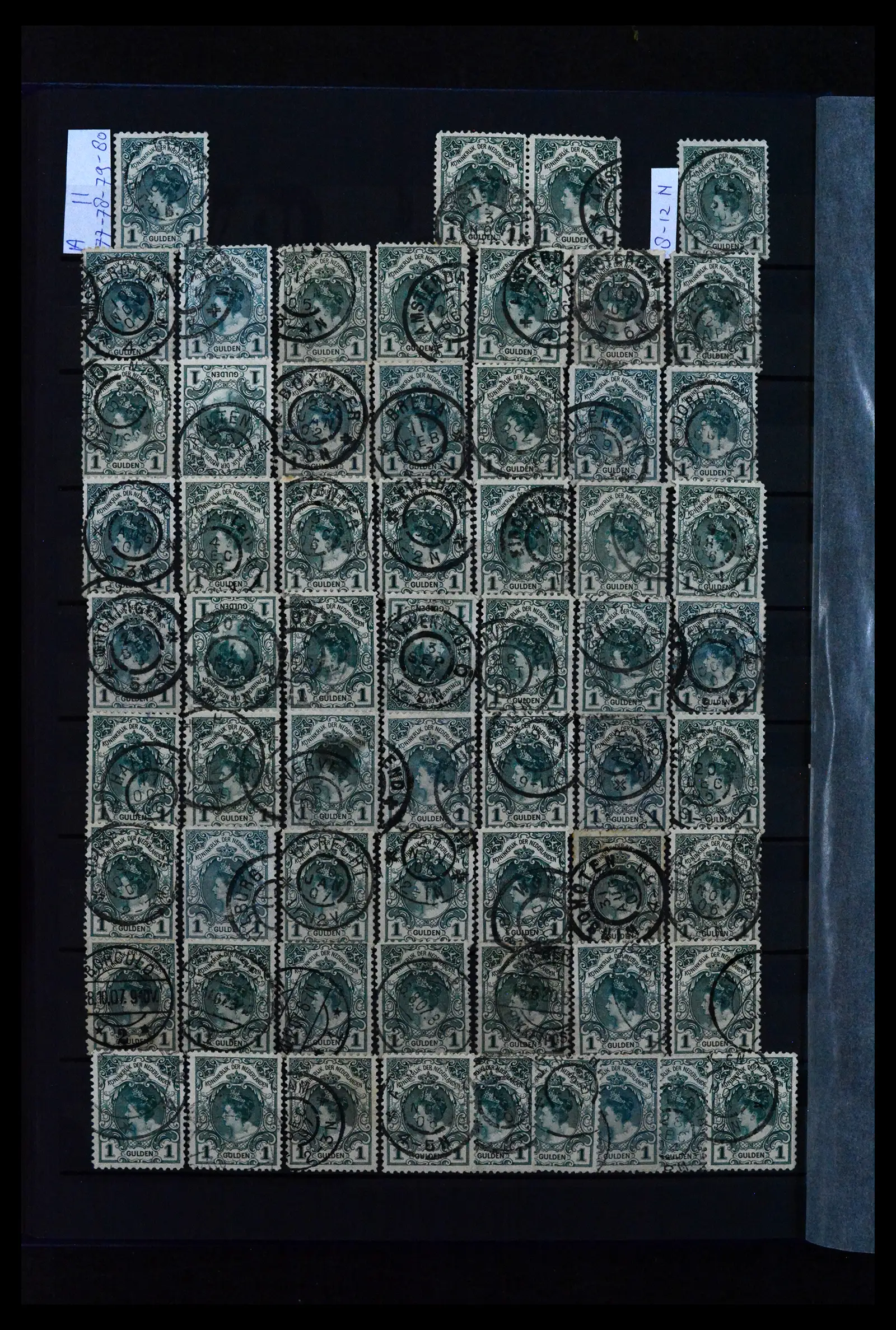 41899 0079 - Stamp collection 41899 Netherlands 'Bontkraag' emission 1899-1921.
