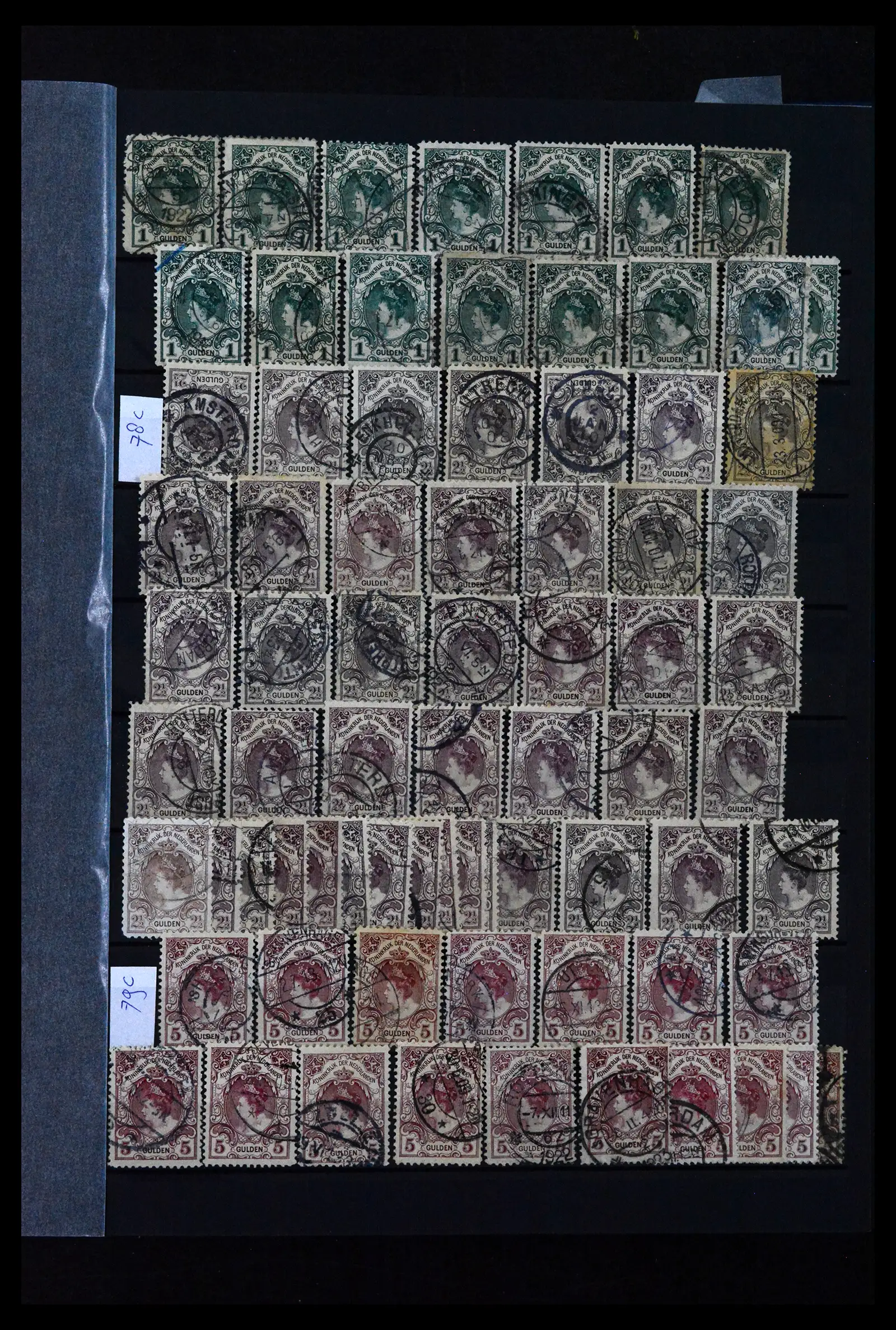 41899 0084 - Stamp collection 41899 Netherlands 'Bontkraag' emission 1899-1921.