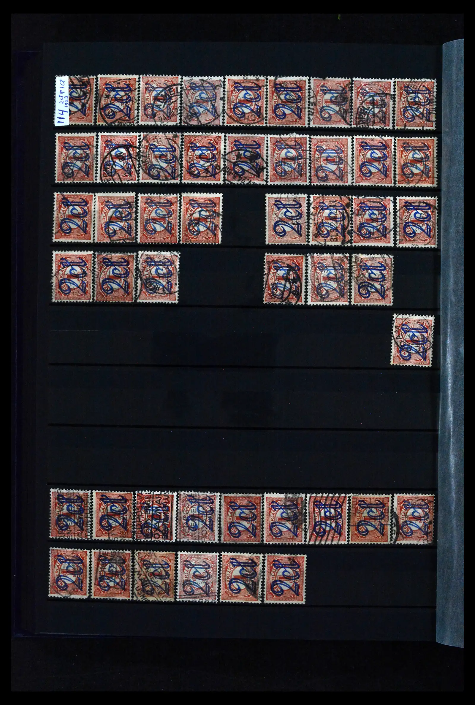 41899 0097 - Stamp collection 41899 Netherlands 'Bontkraag' emission 1899-1921.