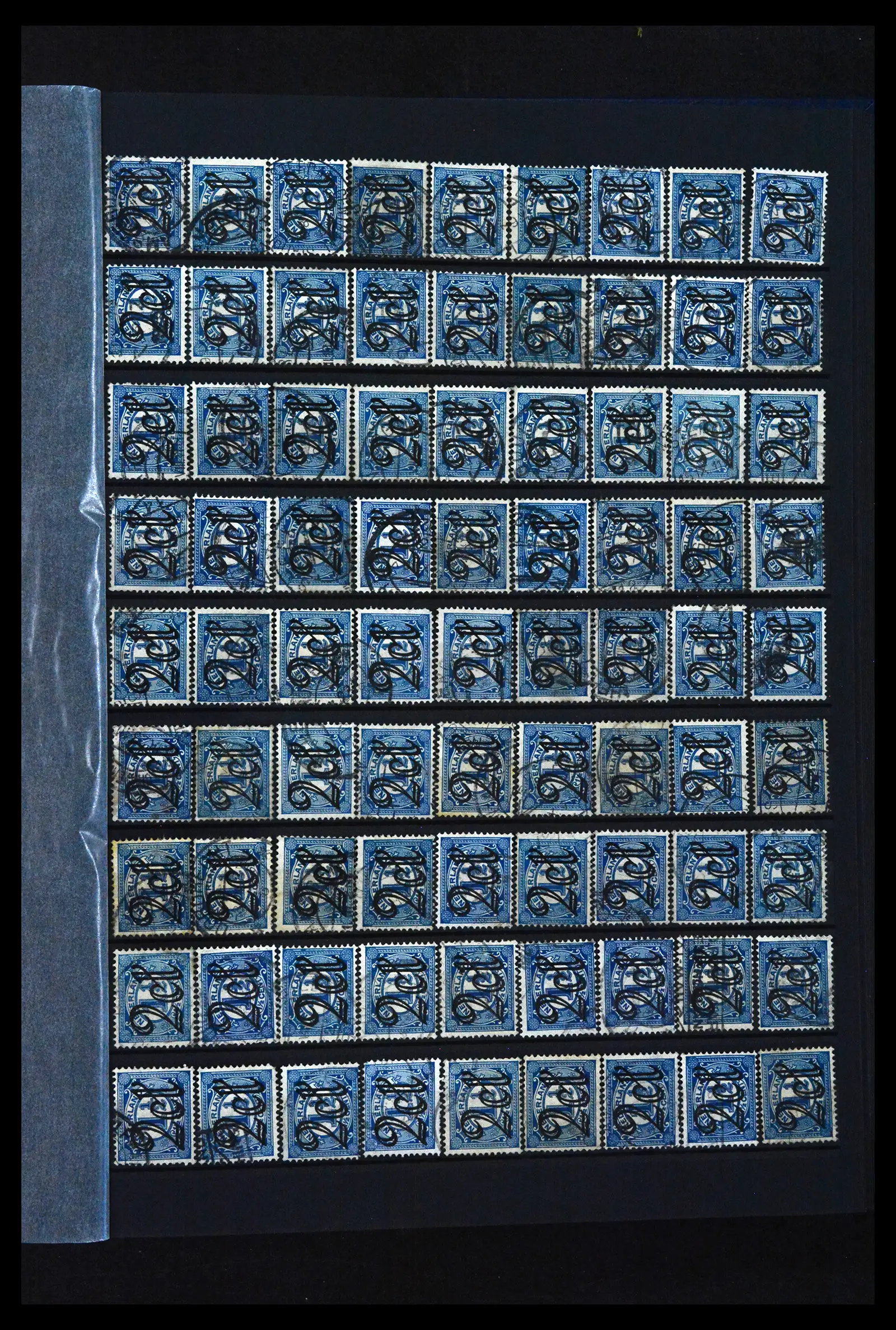41899 0100 - Stamp collection 41899 Netherlands 'Bontkraag' emission 1899-1921.