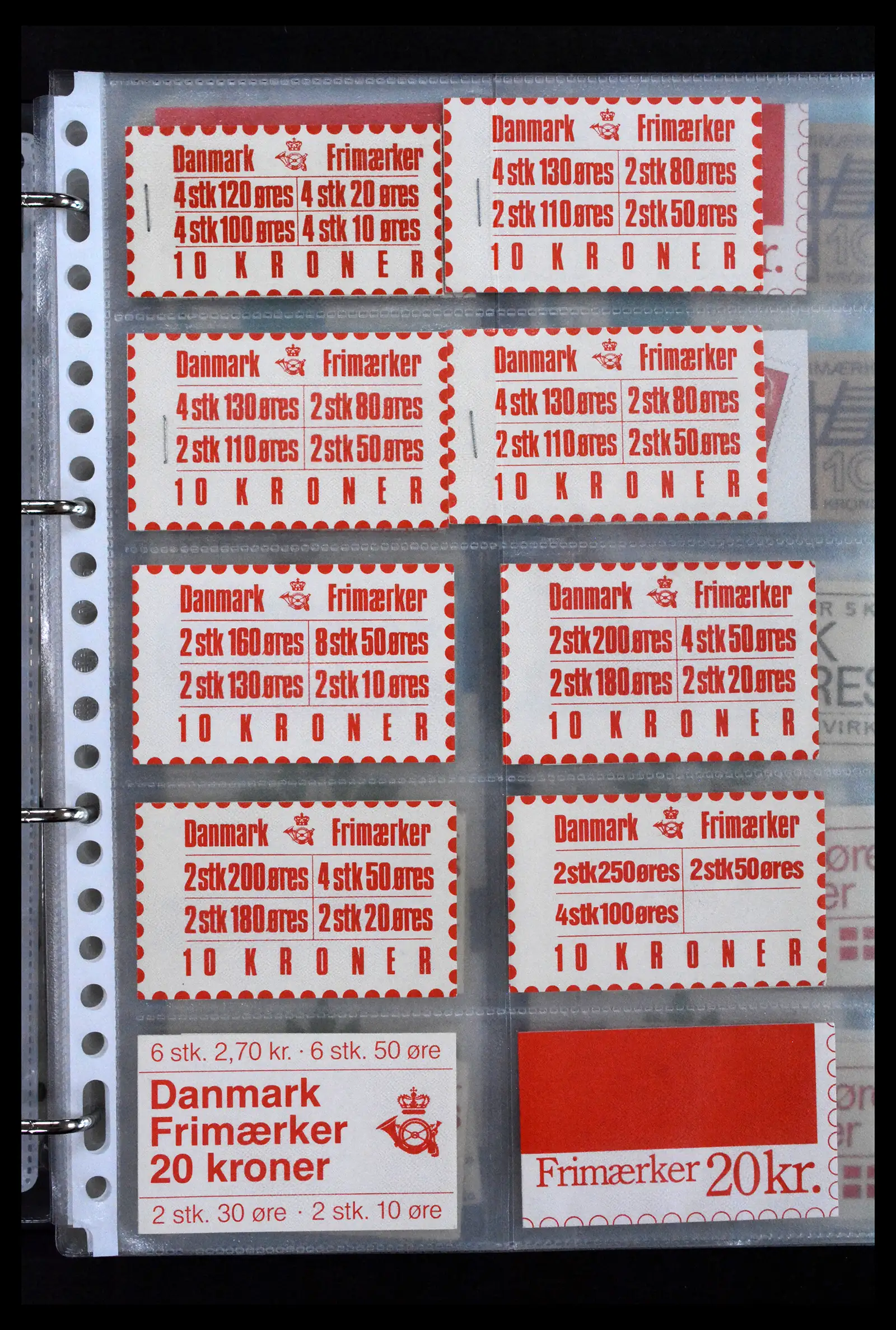 41905 0006 - Stamp collection 41905 Denmark stampbooklets specialised 1929-2018.
