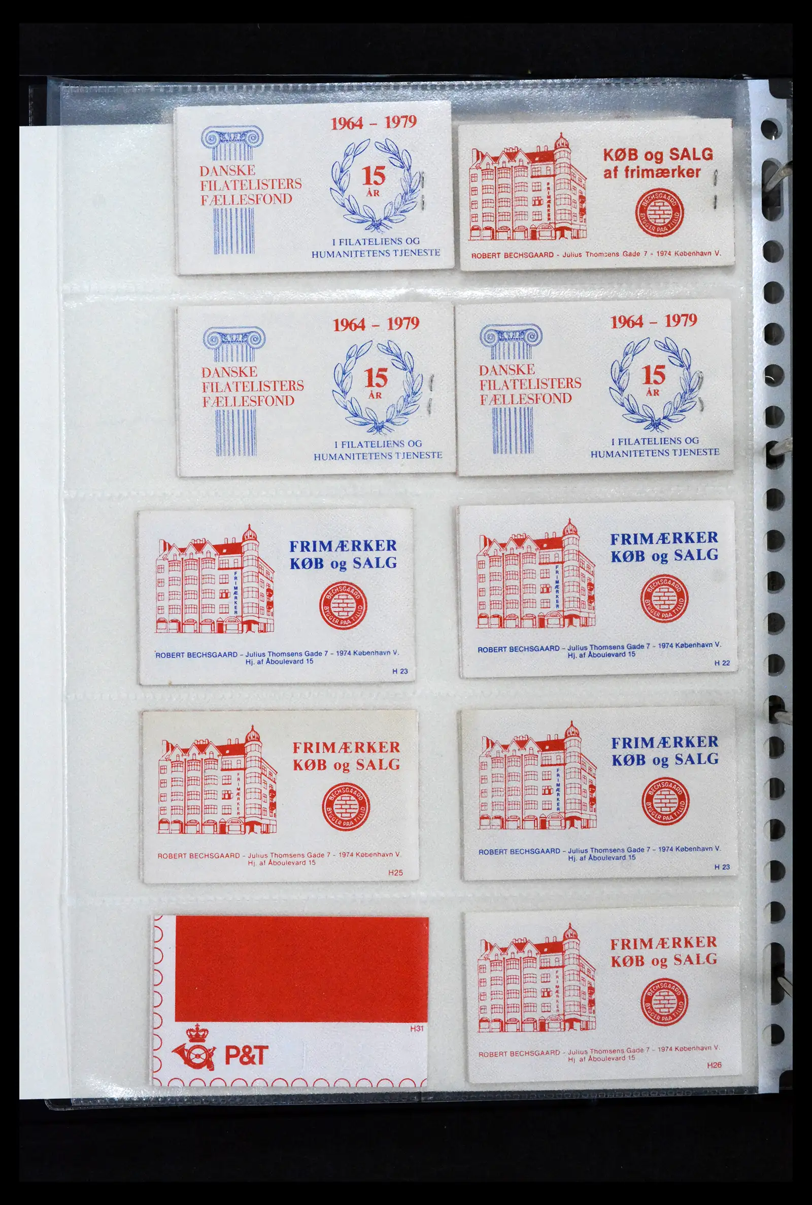 41905 0007 - Stamp collection 41905 Denmark stampbooklets specialised 1929-2018.