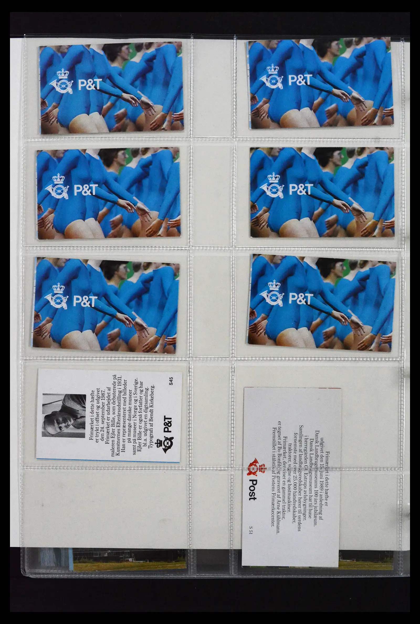 41905 0025 - Postzegelverzameling 41905 Denemarken postzegelboekjes gespecialiseerd 1929-2018.