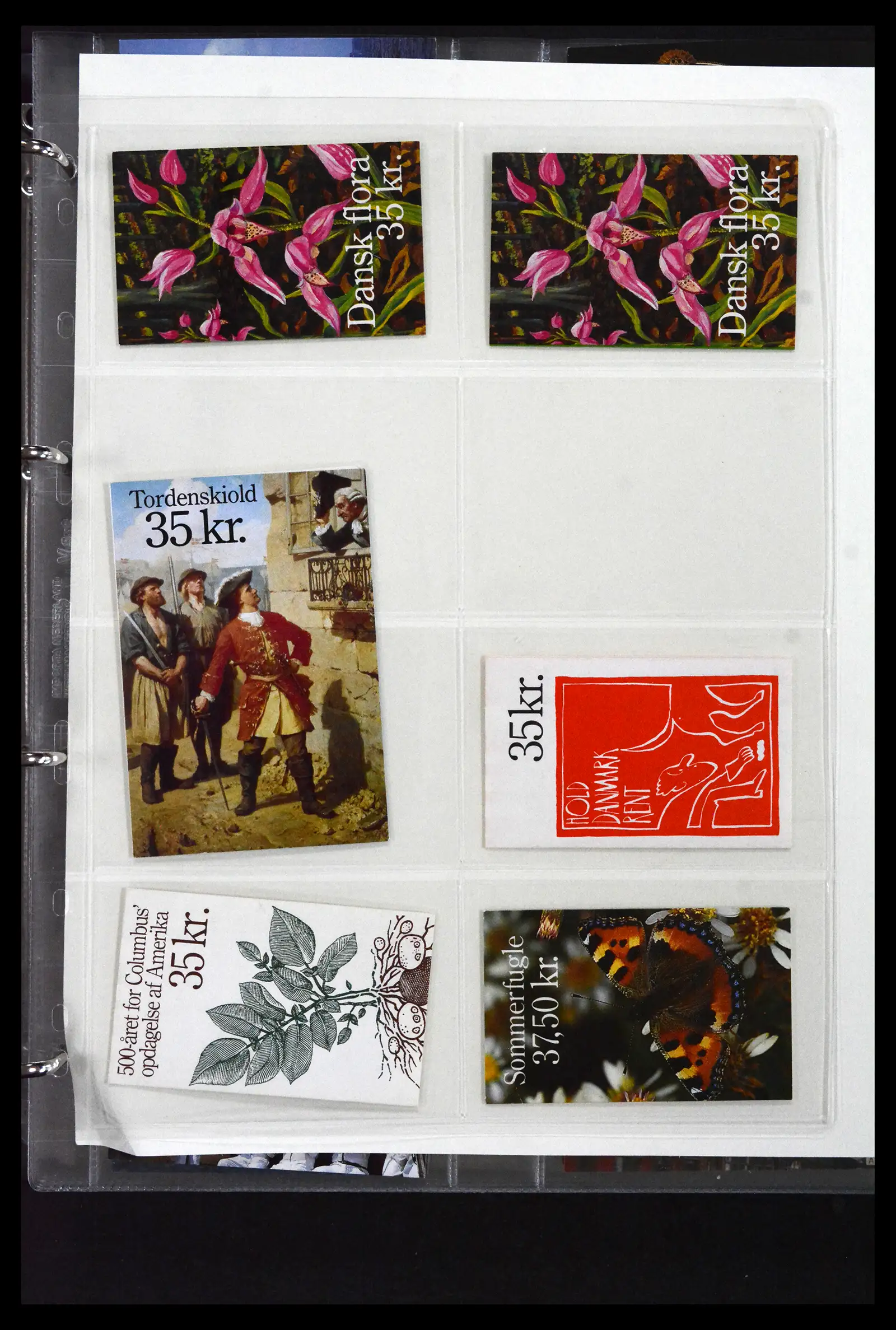 41905 0026 - Postzegelverzameling 41905 Denemarken postzegelboekjes gespecialiseerd 1929-2018.