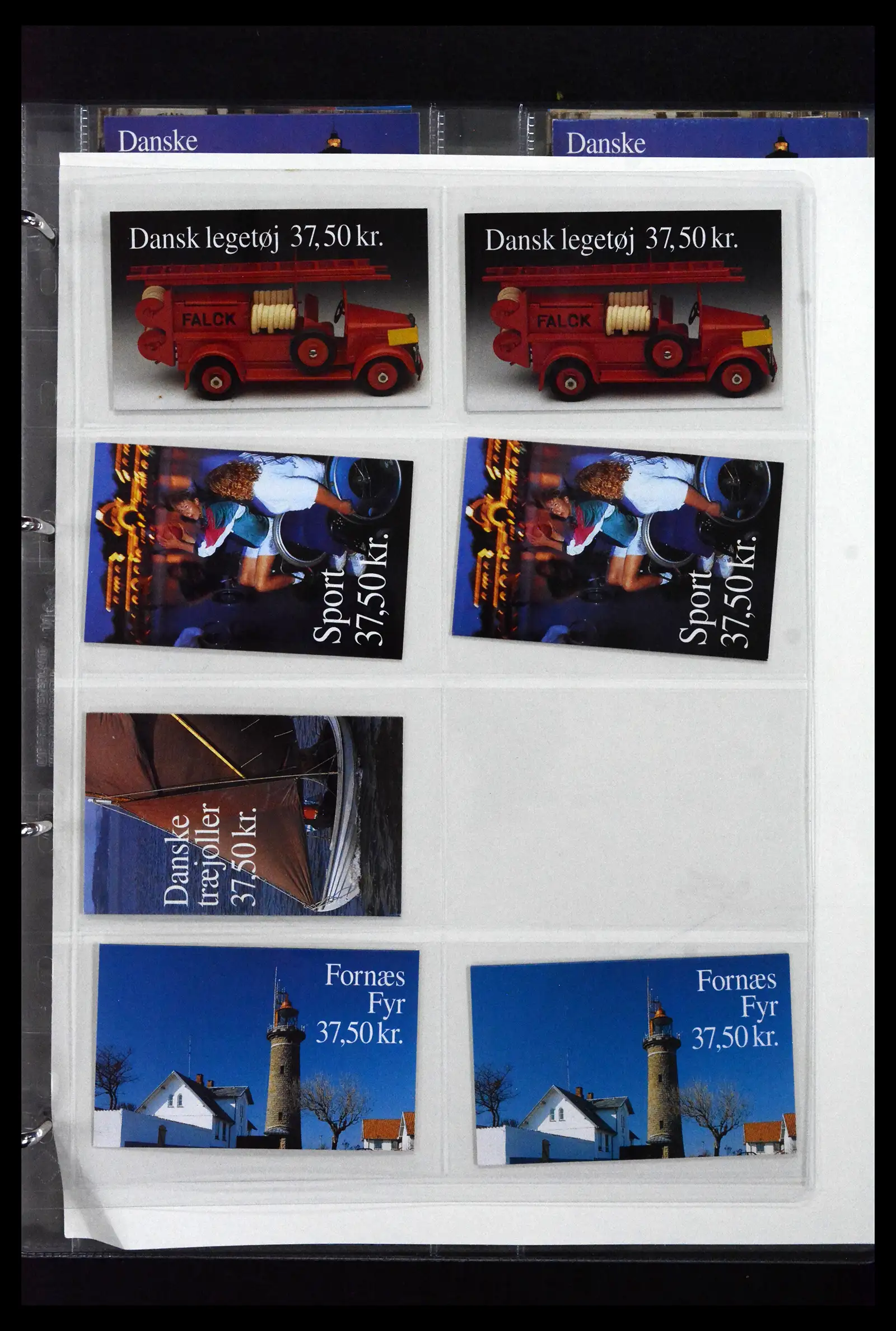 41905 0030 - Postzegelverzameling 41905 Denemarken postzegelboekjes gespecialiseerd 1929-2018.