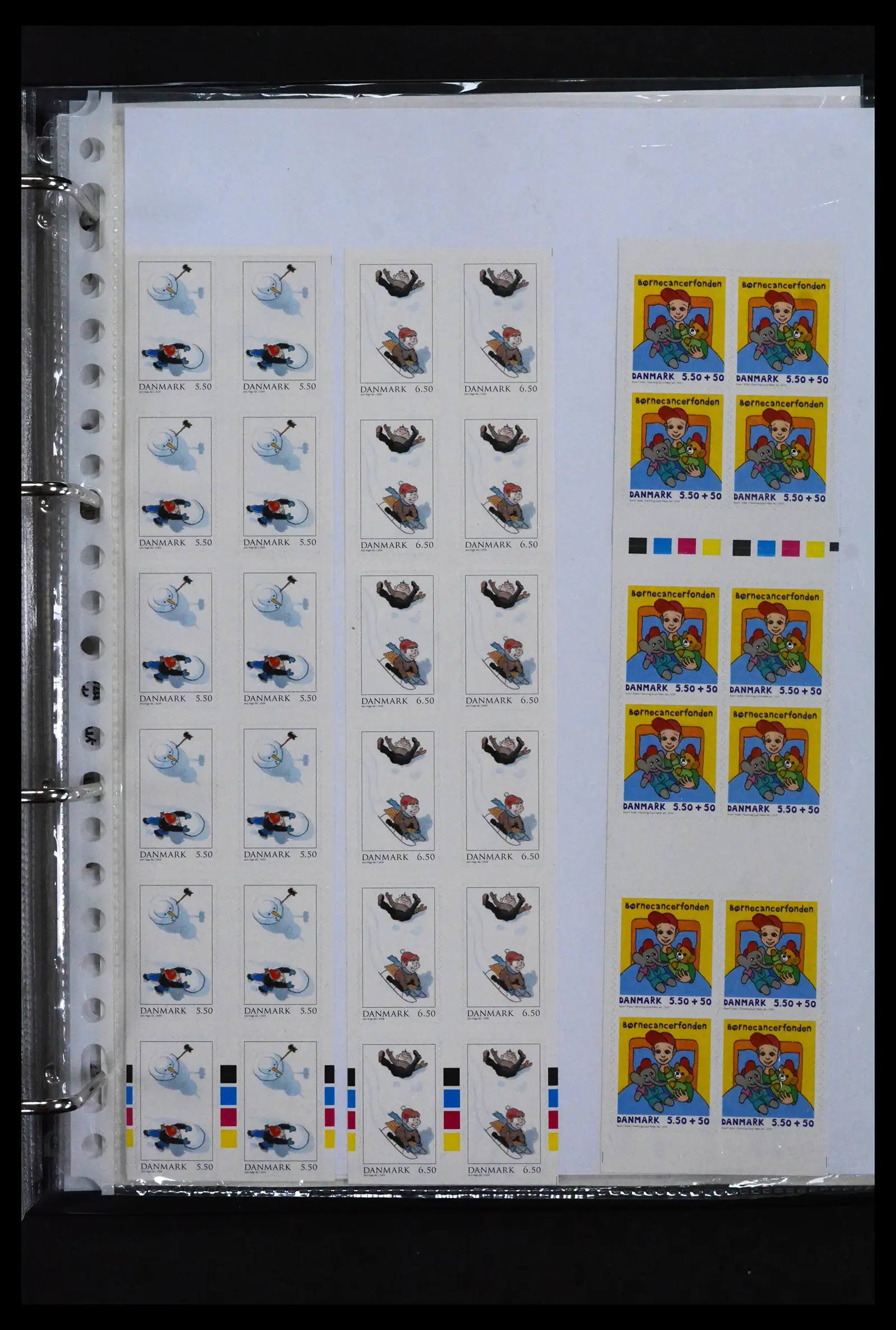 41905 0045 - Postzegelverzameling 41905 Denemarken postzegelboekjes gespecialiseerd 1929-2018.