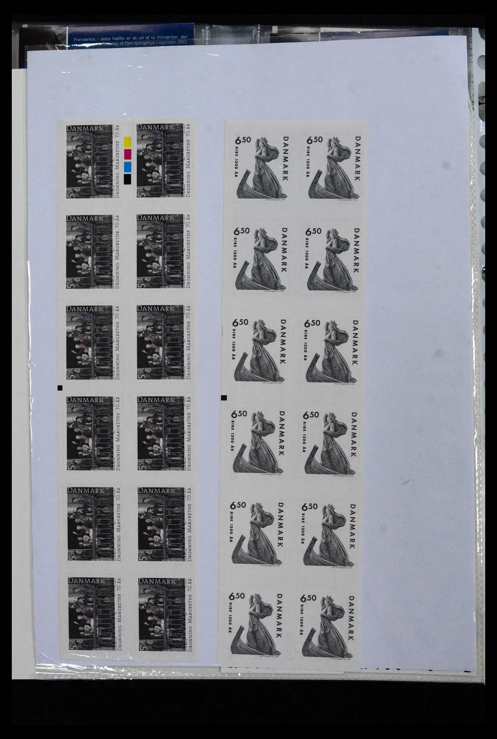 41905 0046 - Postzegelverzameling 41905 Denemarken postzegelboekjes gespecialiseerd 1929-2018.