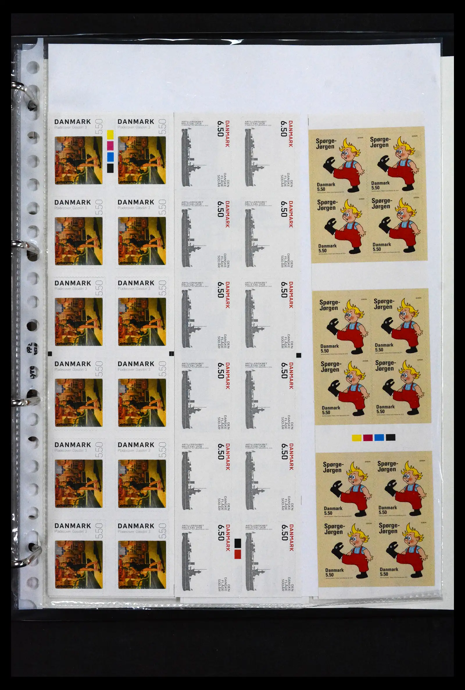 41905 0047 - Postzegelverzameling 41905 Denemarken postzegelboekjes gespecialiseerd 1929-2018.