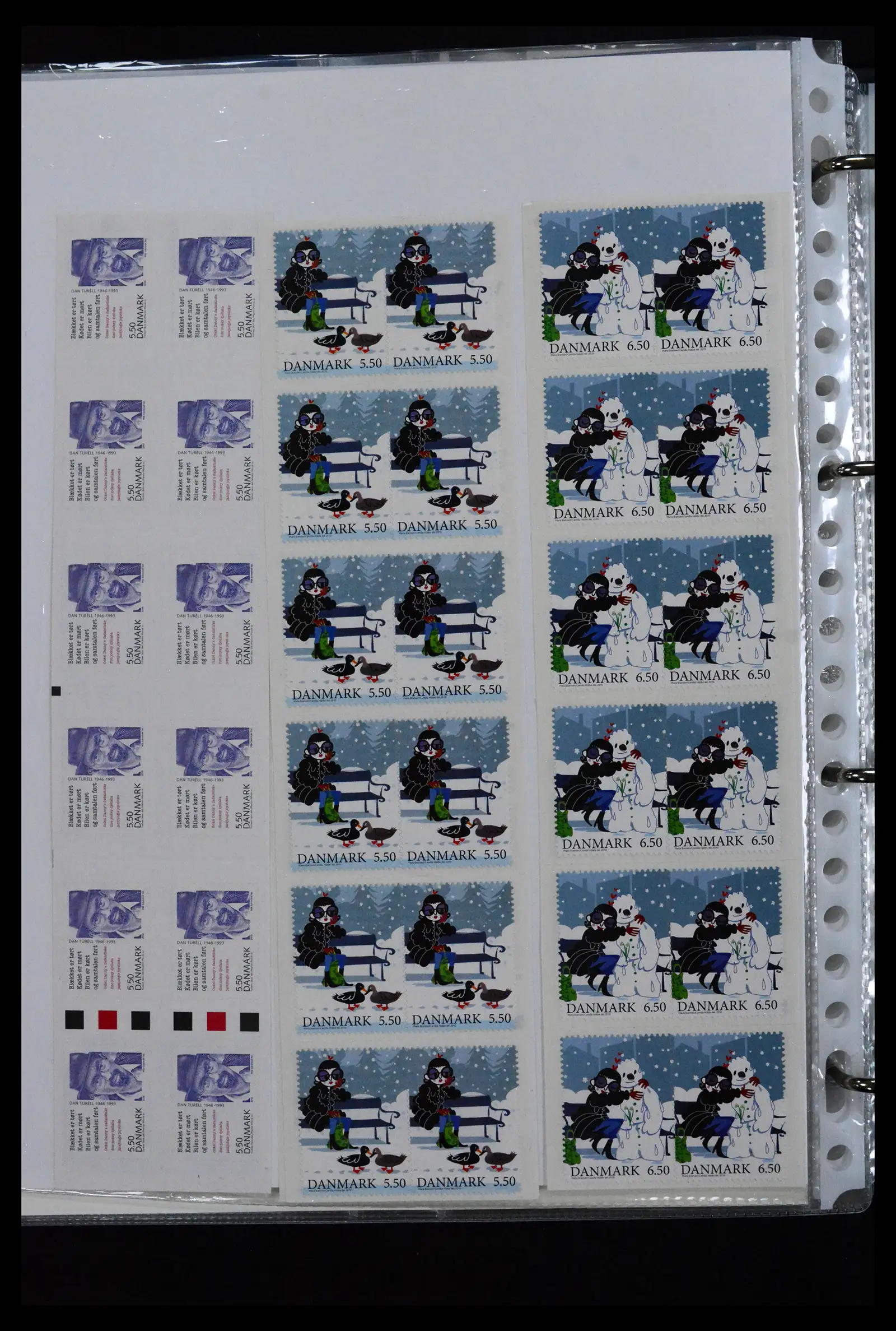 41905 0048 - Postzegelverzameling 41905 Denemarken postzegelboekjes gespecialiseerd 1929-2018.