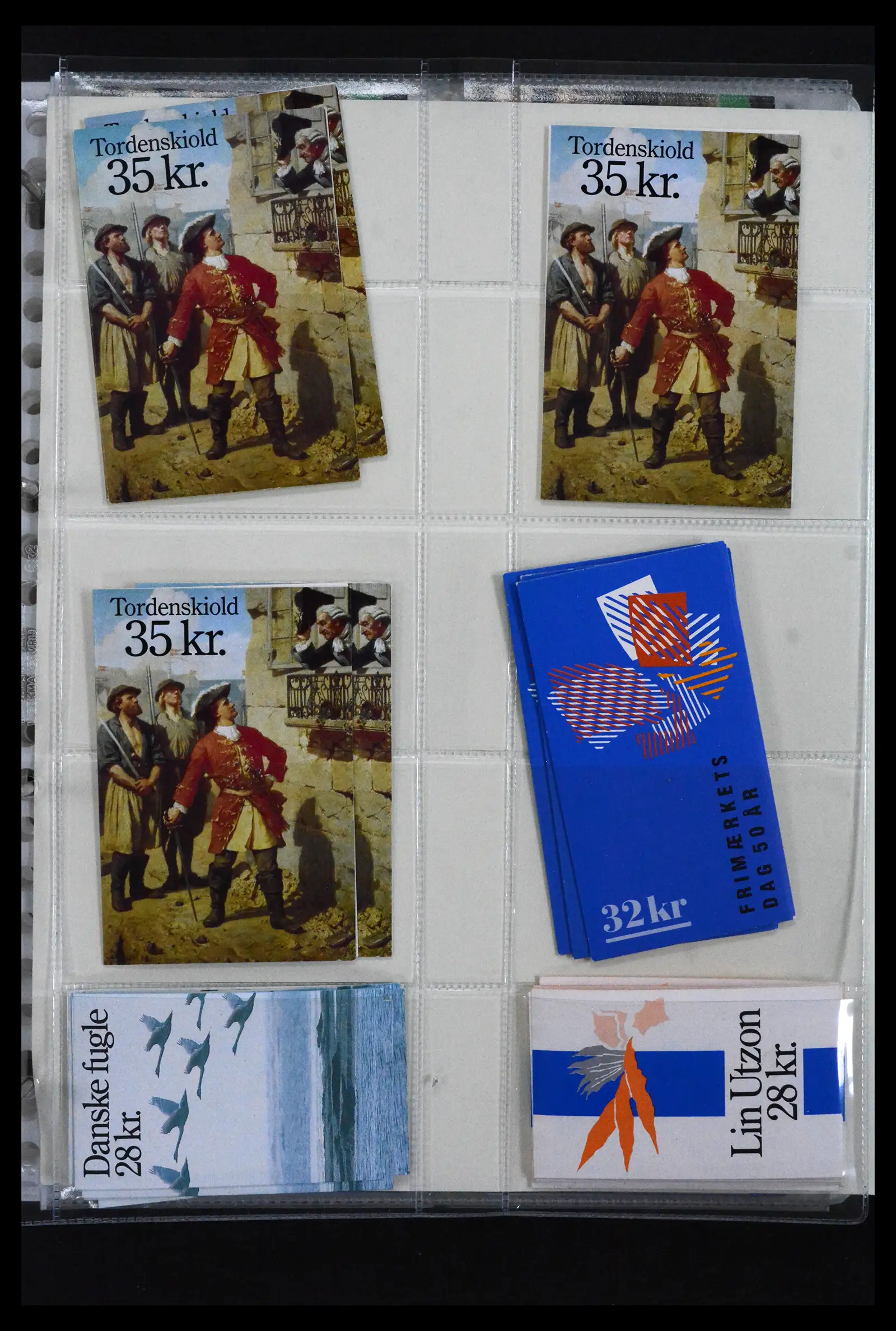 41905 0064 - Postzegelverzameling 41905 Denemarken postzegelboekjes gespecialiseerd 1929-2018.