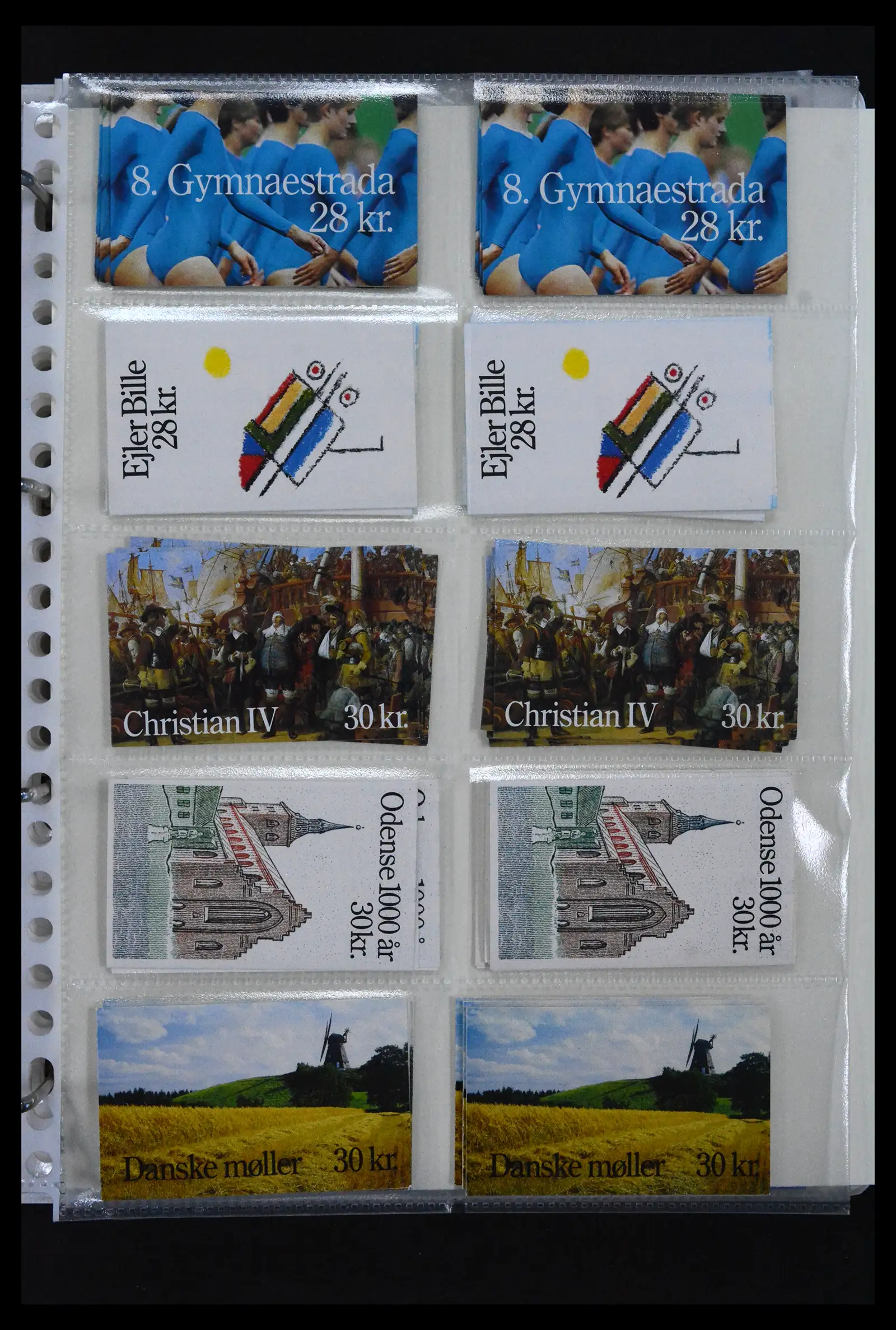 41905 0066 - Postzegelverzameling 41905 Denemarken postzegelboekjes gespecialiseerd 1929-2018.
