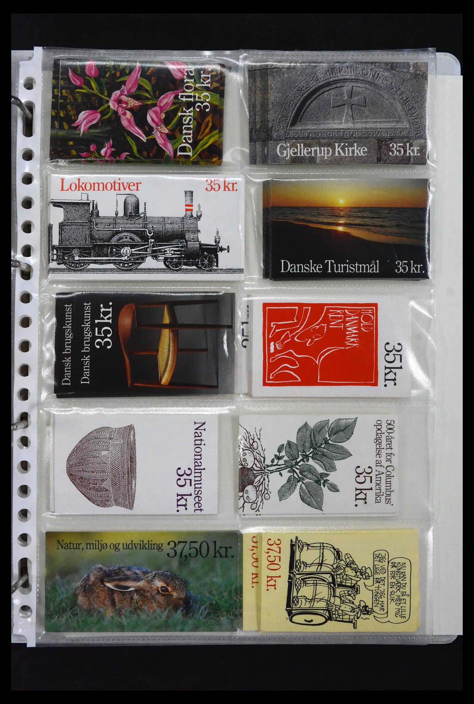 41905 0070 - Postzegelverzameling 41905 Denemarken postzegelboekjes gespecialiseerd 1929-2018.