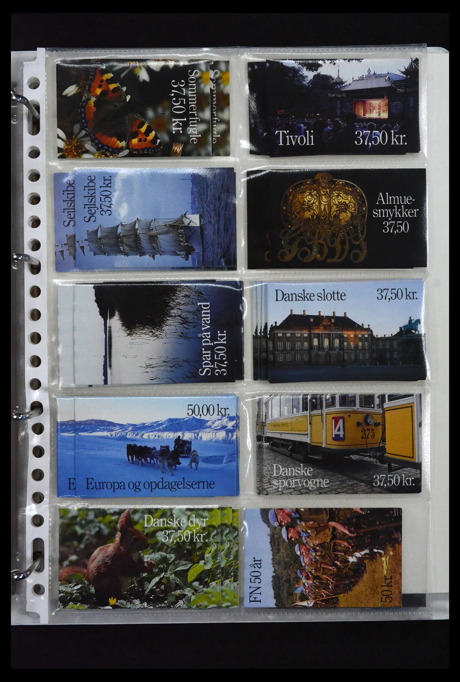 41905 0072 - Postzegelverzameling 41905 Denemarken postzegelboekjes gespecialiseerd 1929-2018.